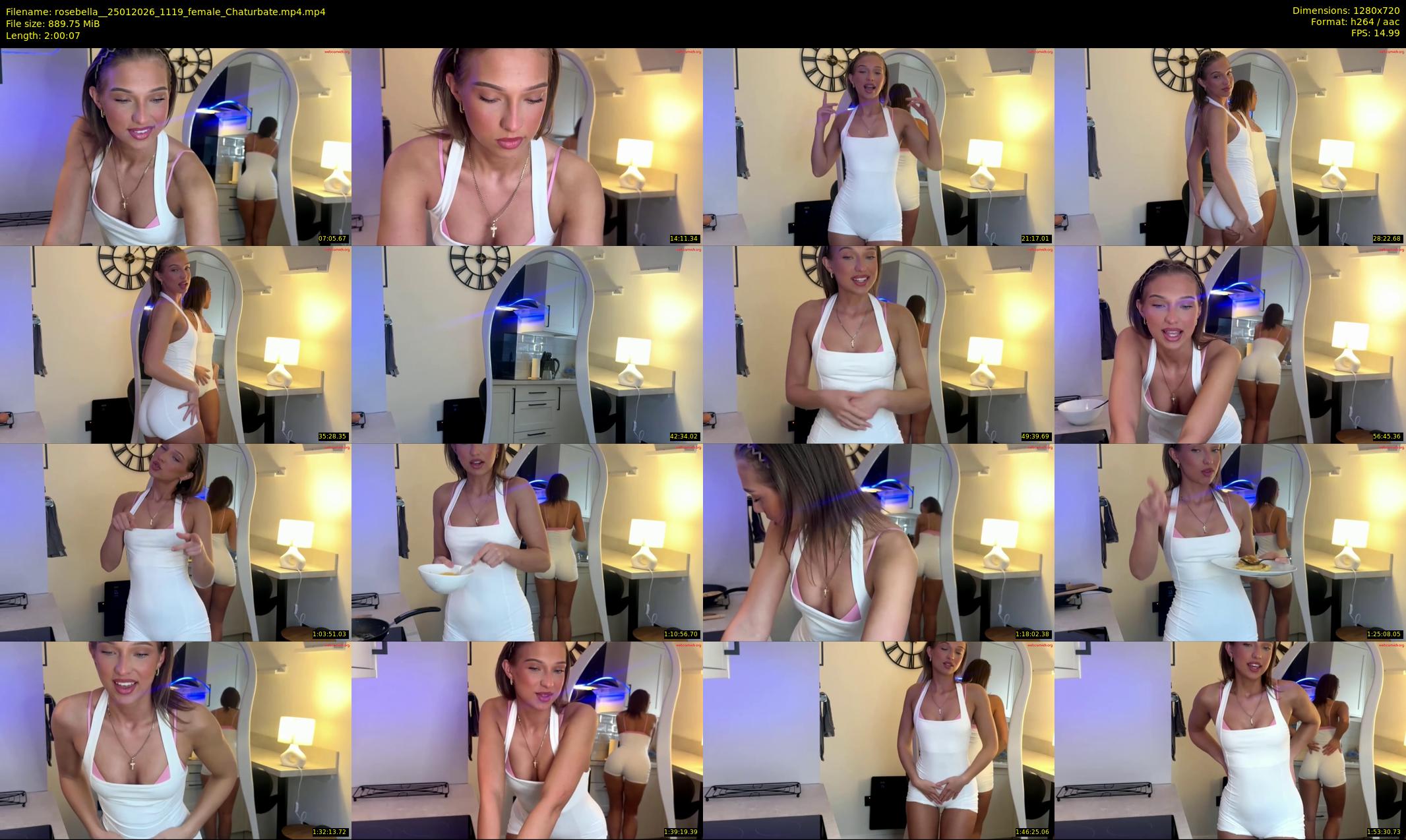 rosebella_ — 121 minute Chaturbate female cam show recording, 720p, Jan 25, 2026