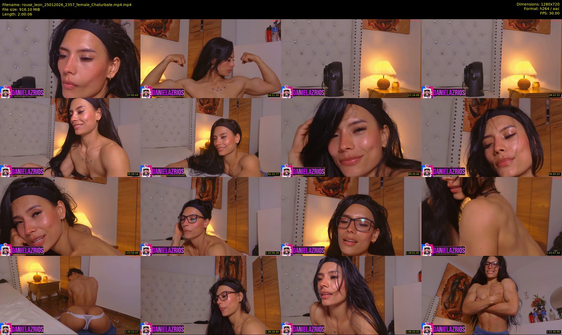 rouse_leon — 121 minute Chaturbate female cam show recording, 720p, Jan 25, 2026