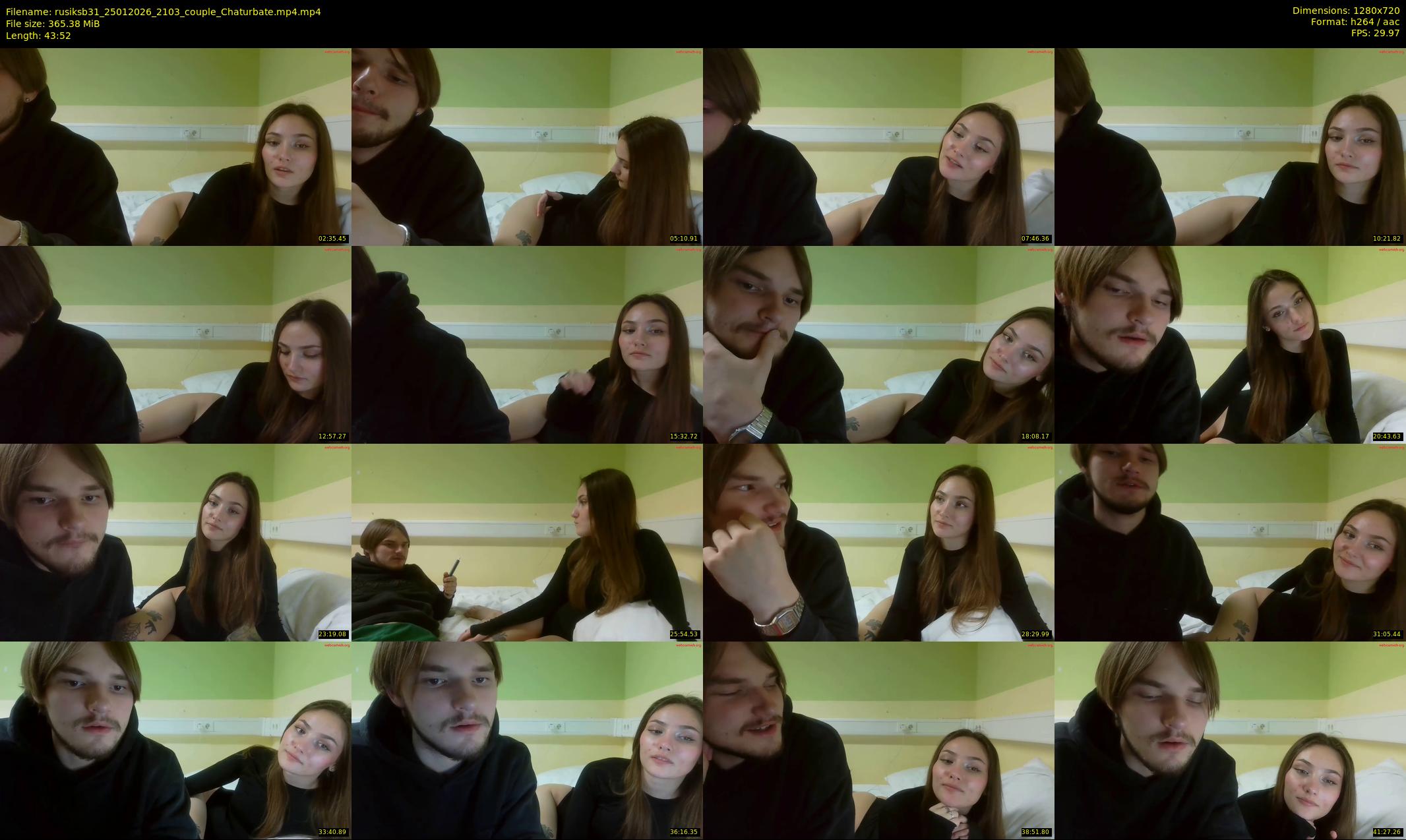 rusiksb31 — 44 minute Chaturbate couple cam show recording, 720p, Jan 25, 2026