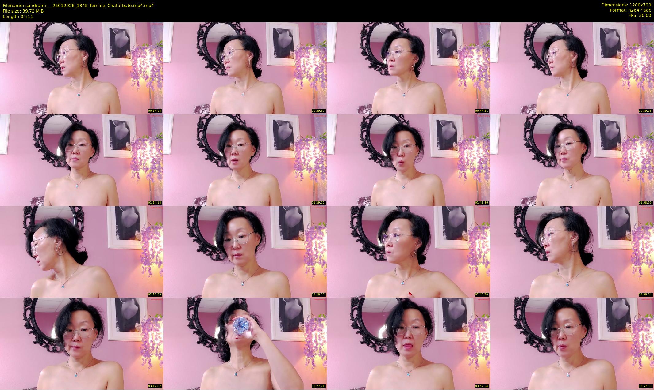sandrami__ — 5 minute Chaturbate female cam show recording, 720p, Jan 25, 2026