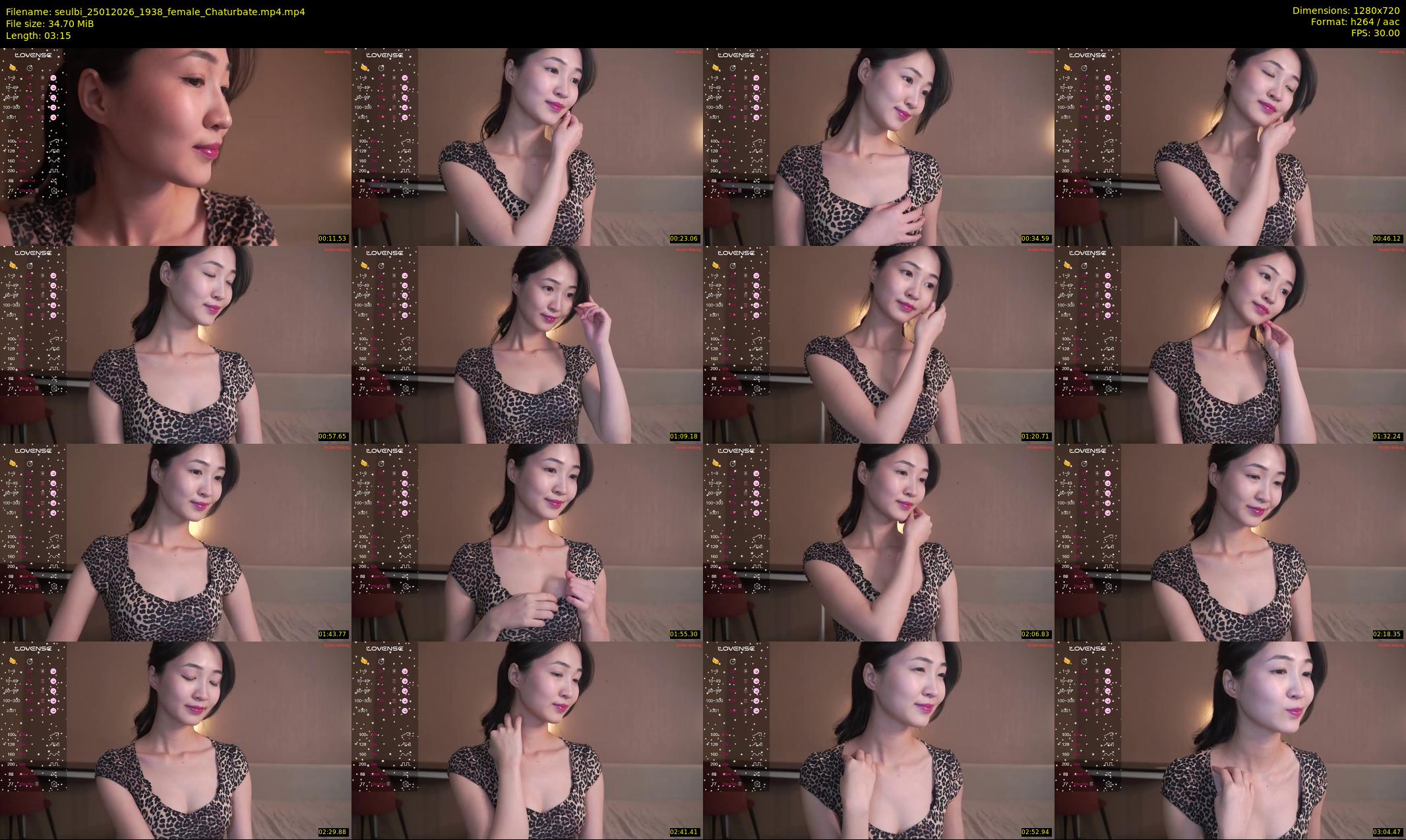 seulbi — 4 minute Chaturbate female cam show recording, 720p, Jan 25, 2026