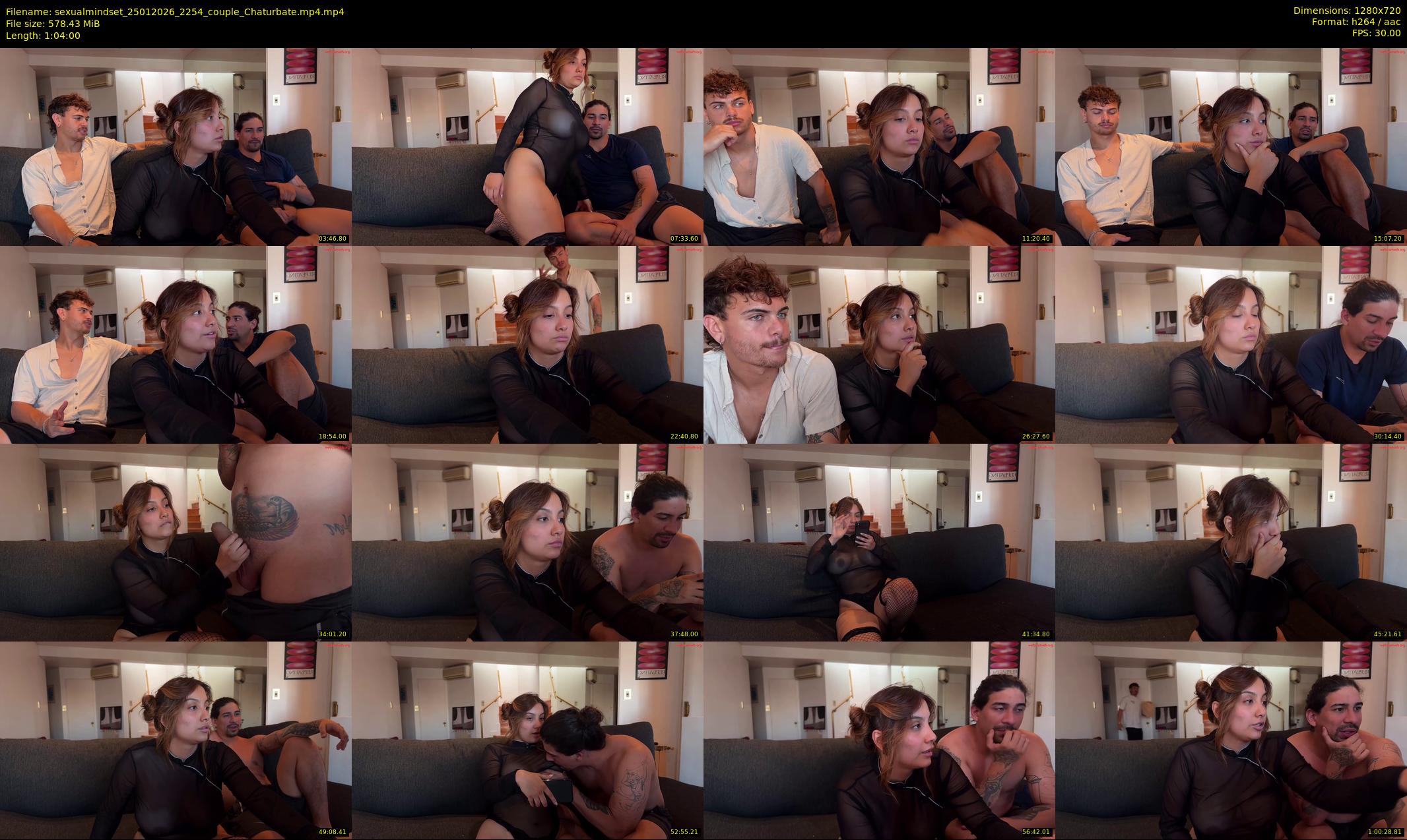 sexualmindset — 64 minute Chaturbate female cam show recording, 720p, Jan 25, 2026
