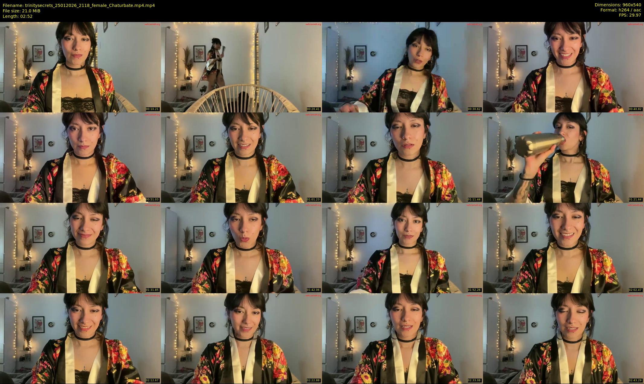 trinitysecrets — 3 minute Chaturbate female cam show recording, 480p, Jan 25, 2026
