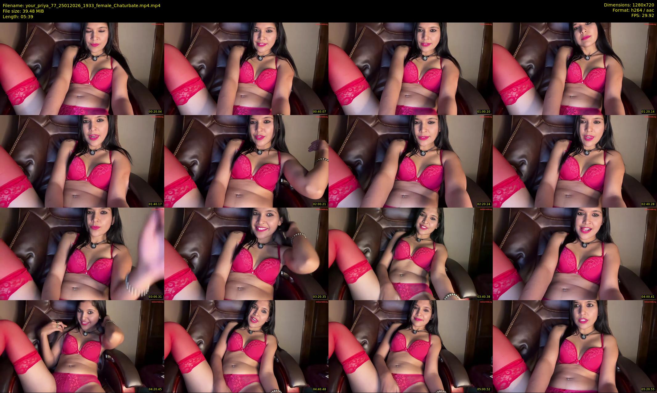 your_priya_77 — 6 minute Chaturbate female cam show recording, 720p, Jan 25, 2026
