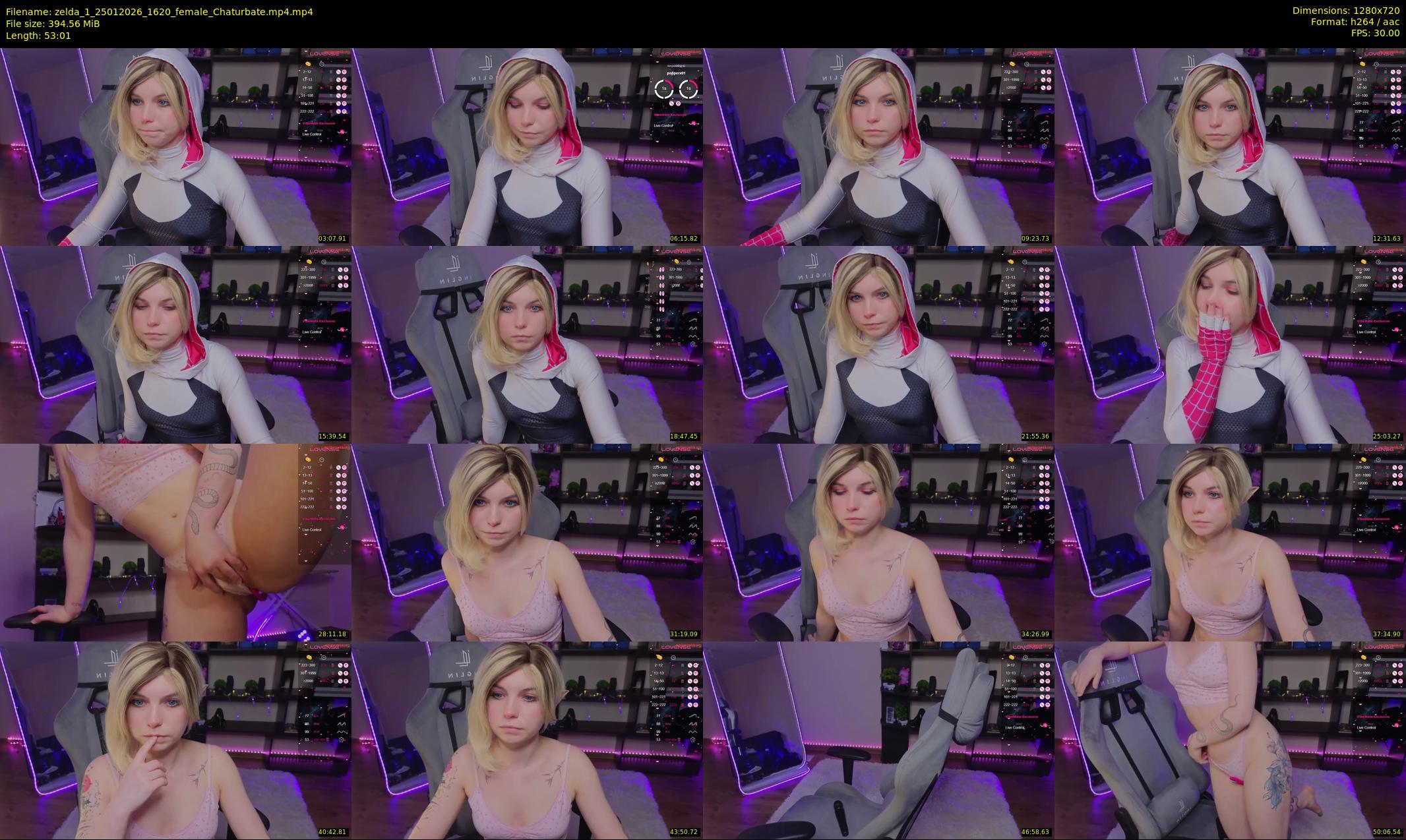 zelda_1 — 54 minute Chaturbate female cam show recording, 720p, Jan 25, 2026
