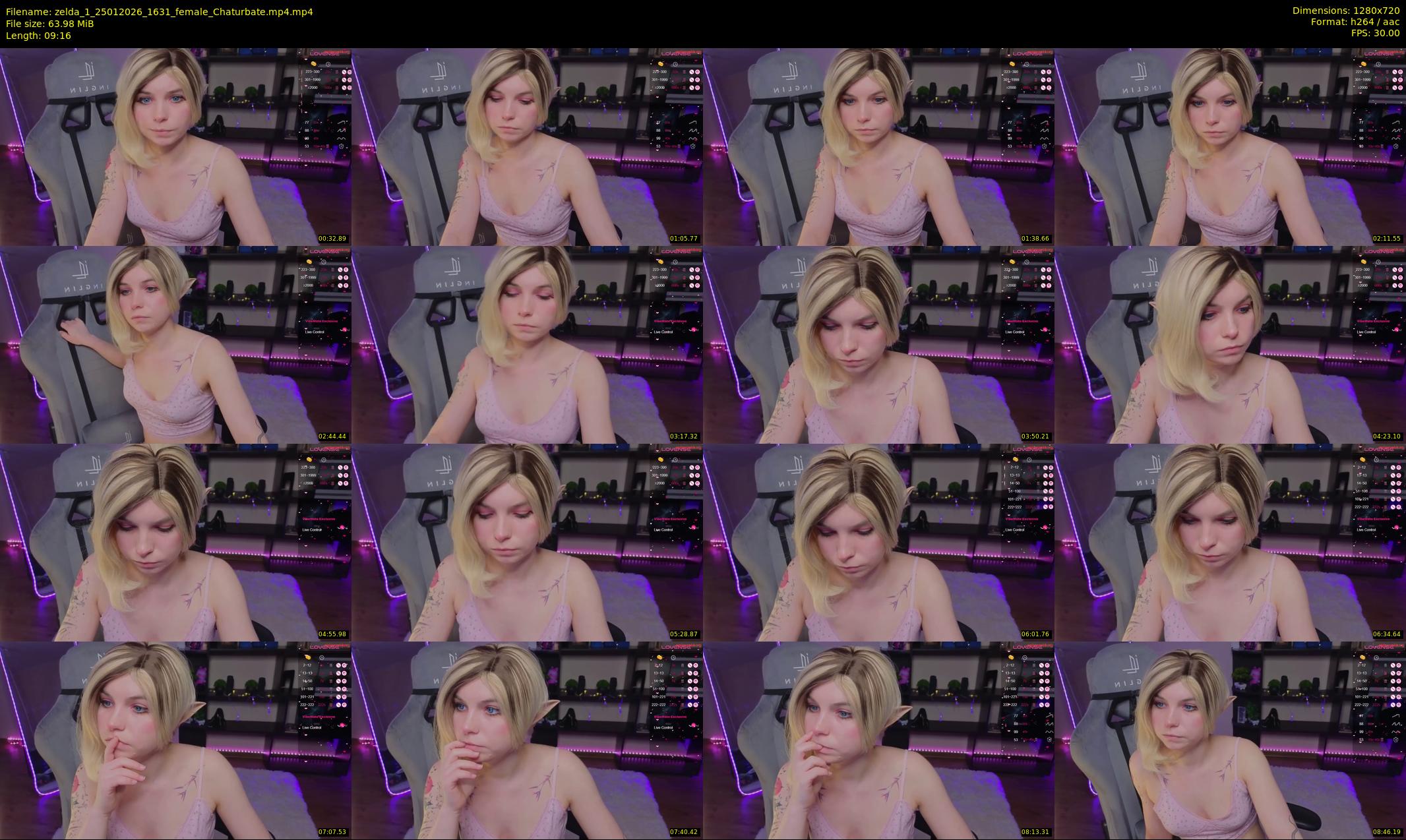 zelda_1 — 10 minute Chaturbate female cam show recording, 720p, Jan 25, 2026