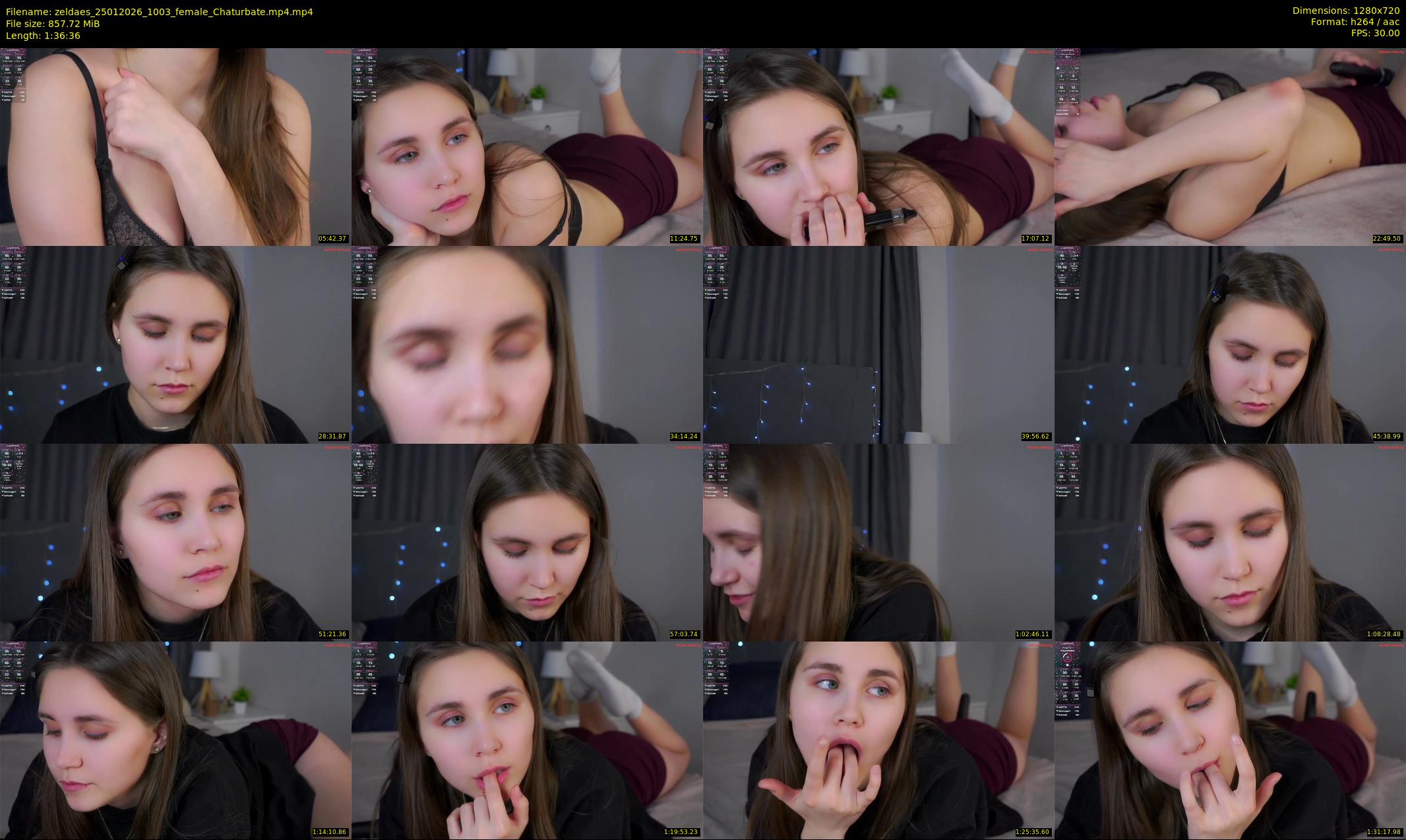 zeldaes — 97 minute Chaturbate female cam show recording, 720p, Jan 25, 2026