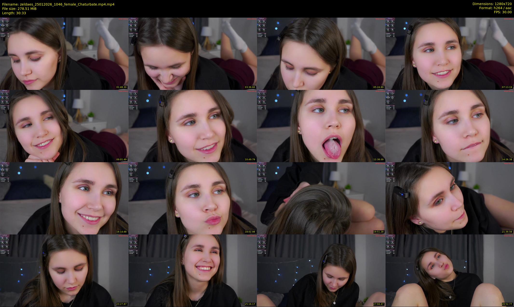 zeldaes — 31 minute Chaturbate female cam show recording, 720p, Jan 25, 2026