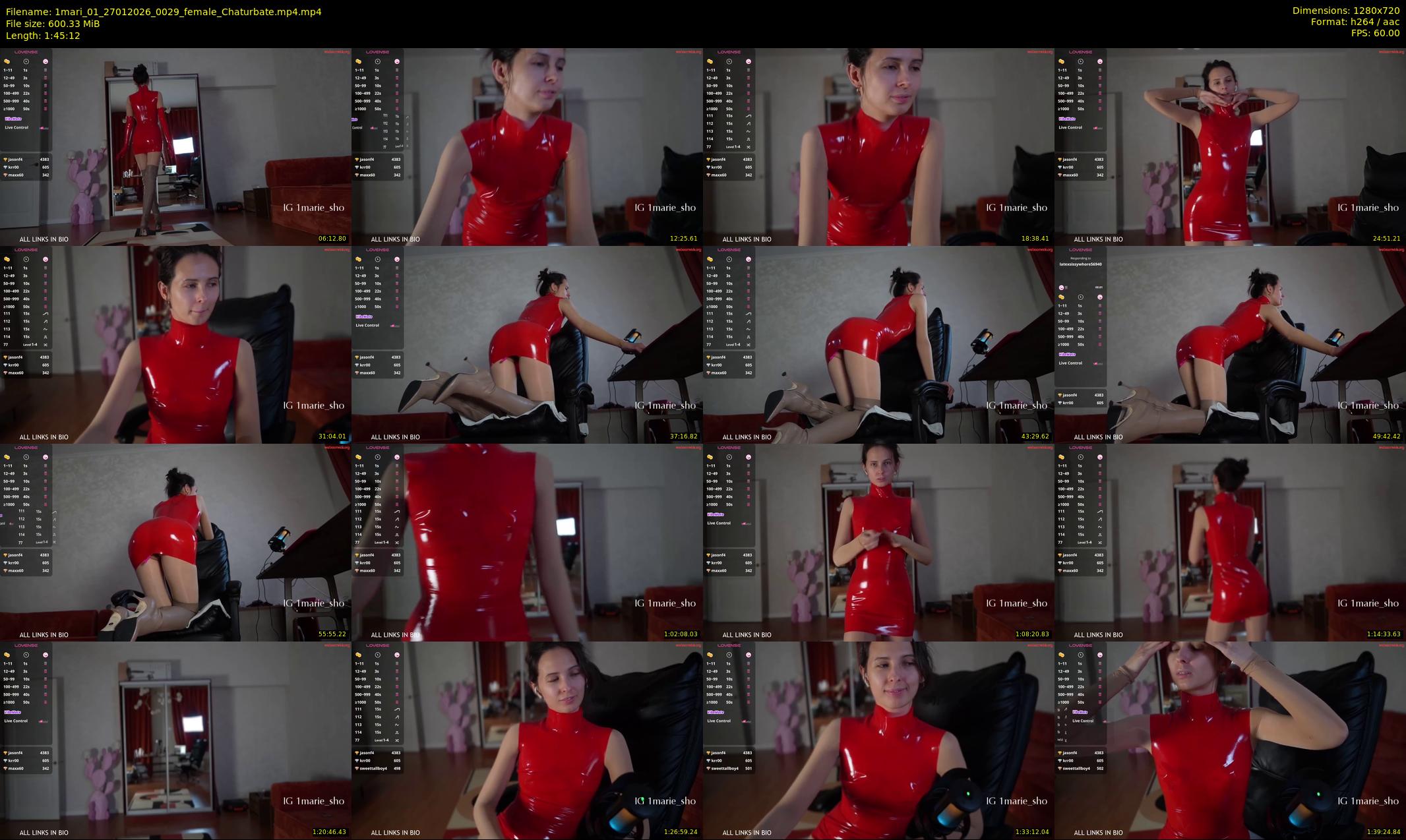 1mari_01 — 106 minute Chaturbate female cam show recording, 720p, Jan 27, 2026