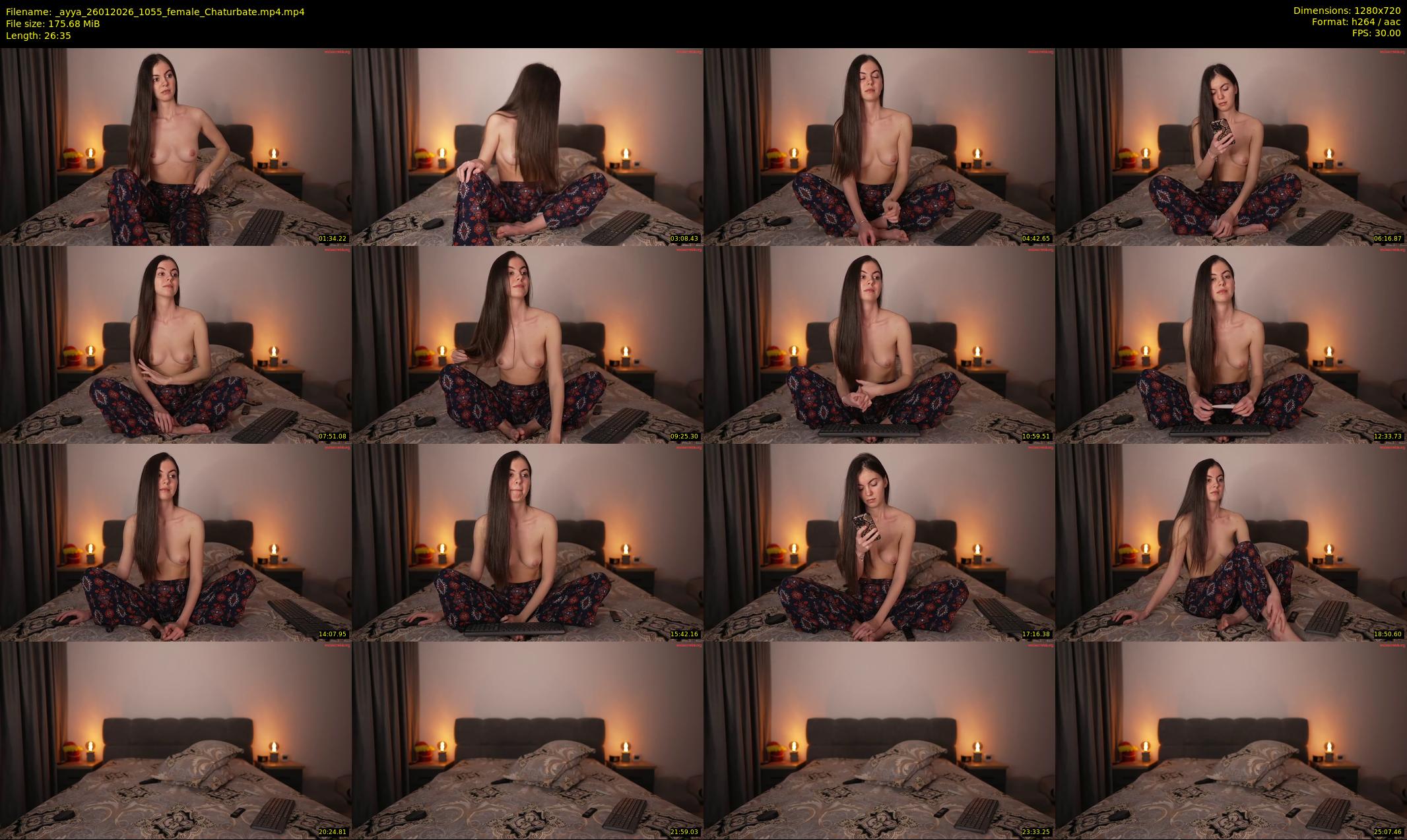 _ayya — 27 minute Chaturbate female cam show recording, 720p, Jan 26, 2026