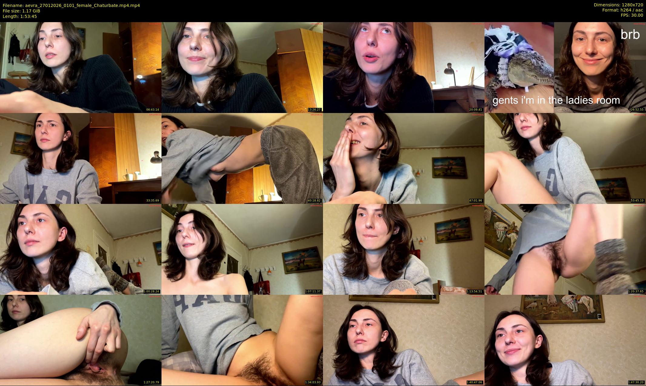 aevra — 114 minute Chaturbate female cam show recording, 720p, Jan 27, 2026