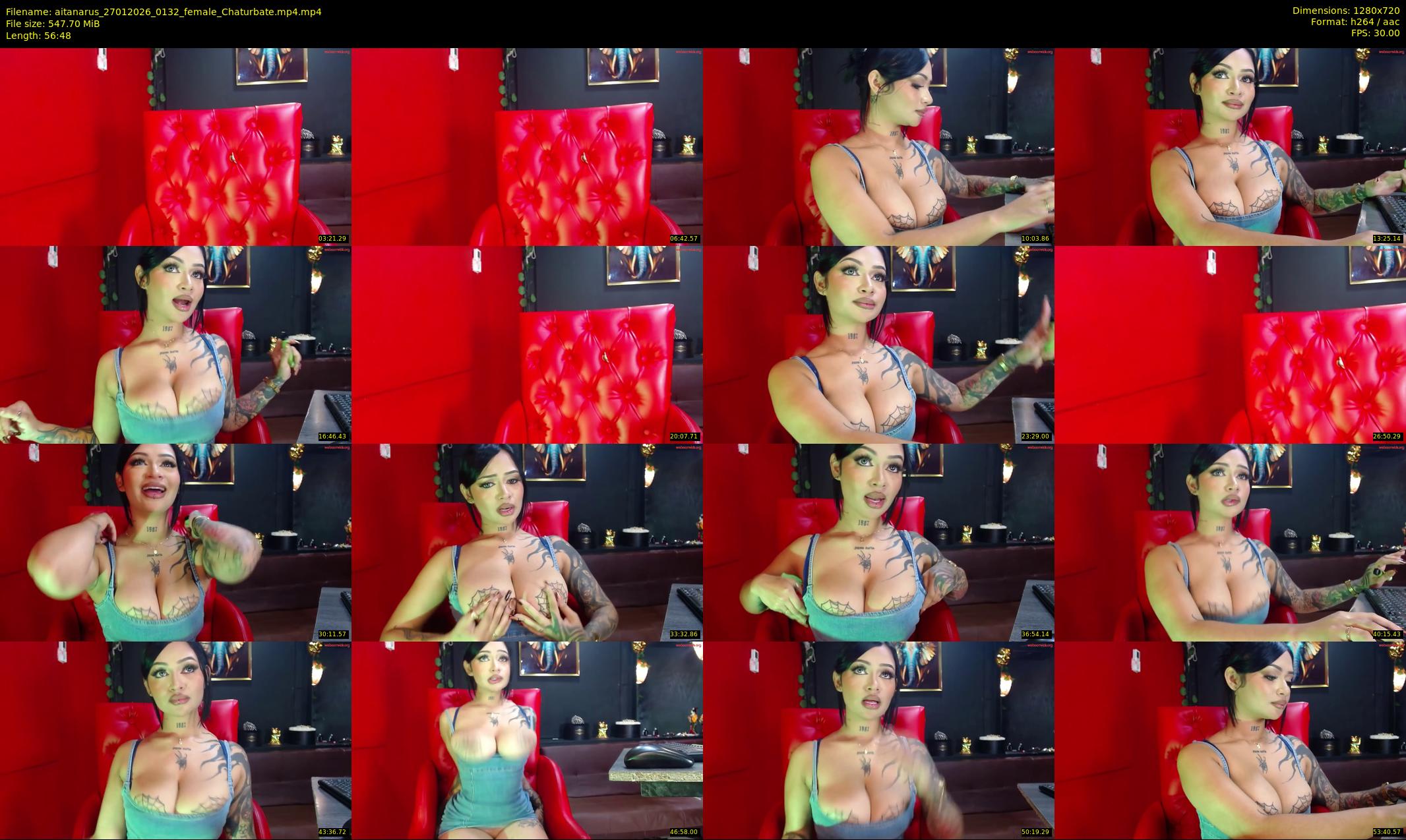 aitanarus — 57 minute Chaturbate female cam show recording, 720p, Jan 27, 2026