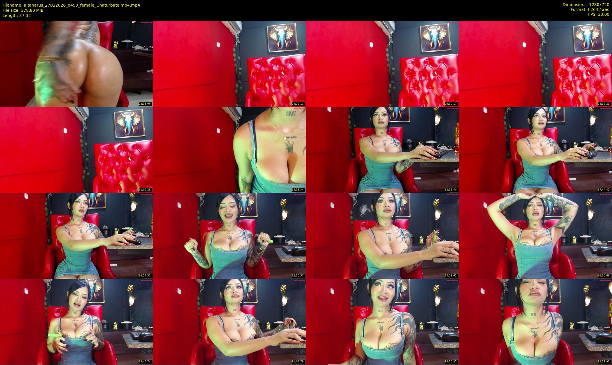 aitanarus — 38 minute Chaturbate female cam show recording, 720p, Jan 27, 2026