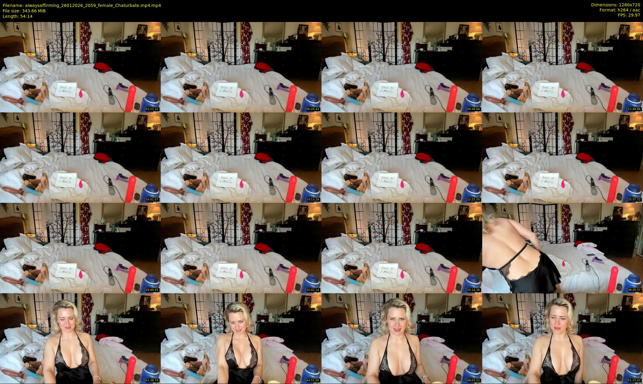 alwaysaffirming — 55 minute Chaturbate couple cam show recording, 720p, Jan 26, 2026