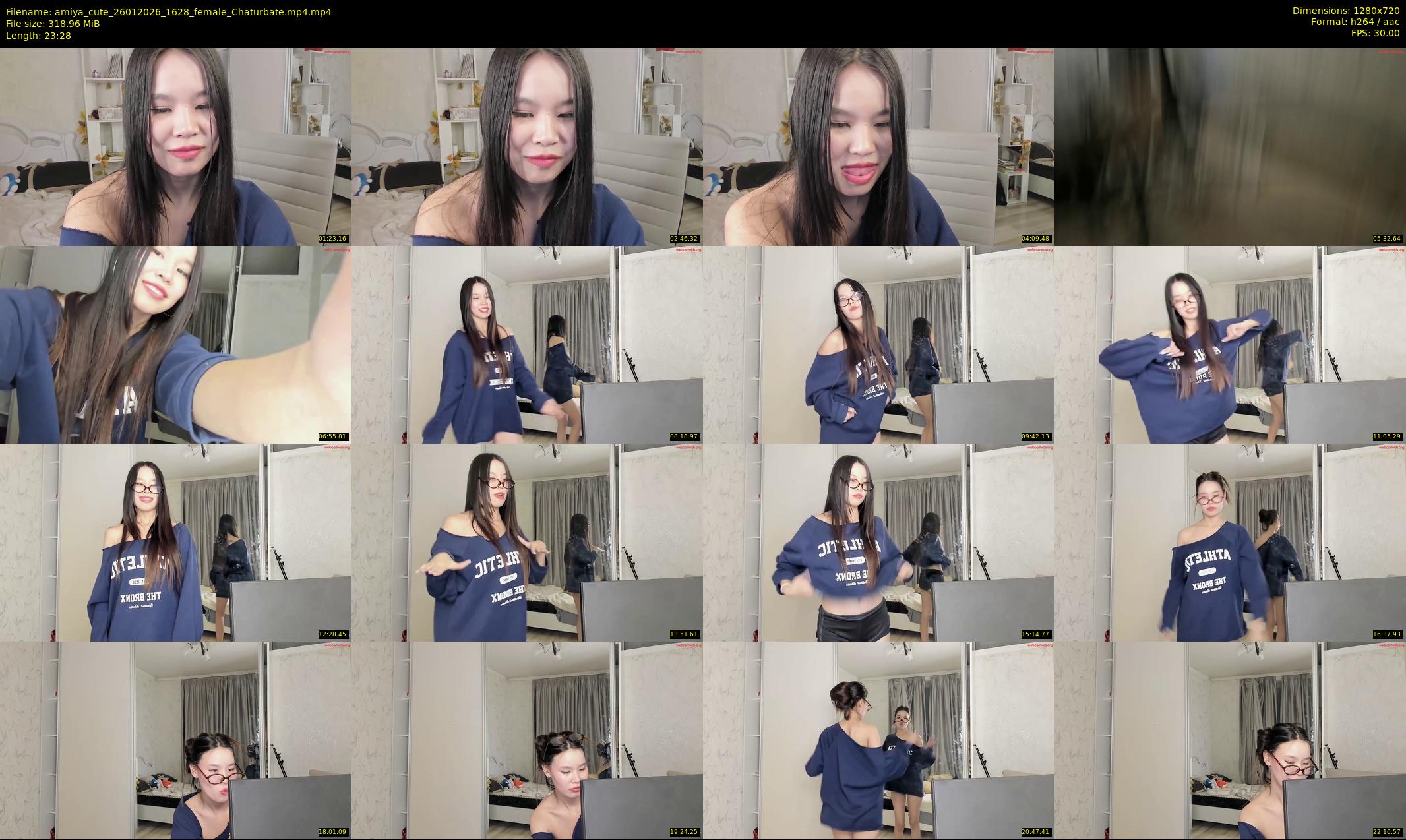 amiya_cute — 24 minute Chaturbate female cam show recording, 720p, Jan 26, 2026