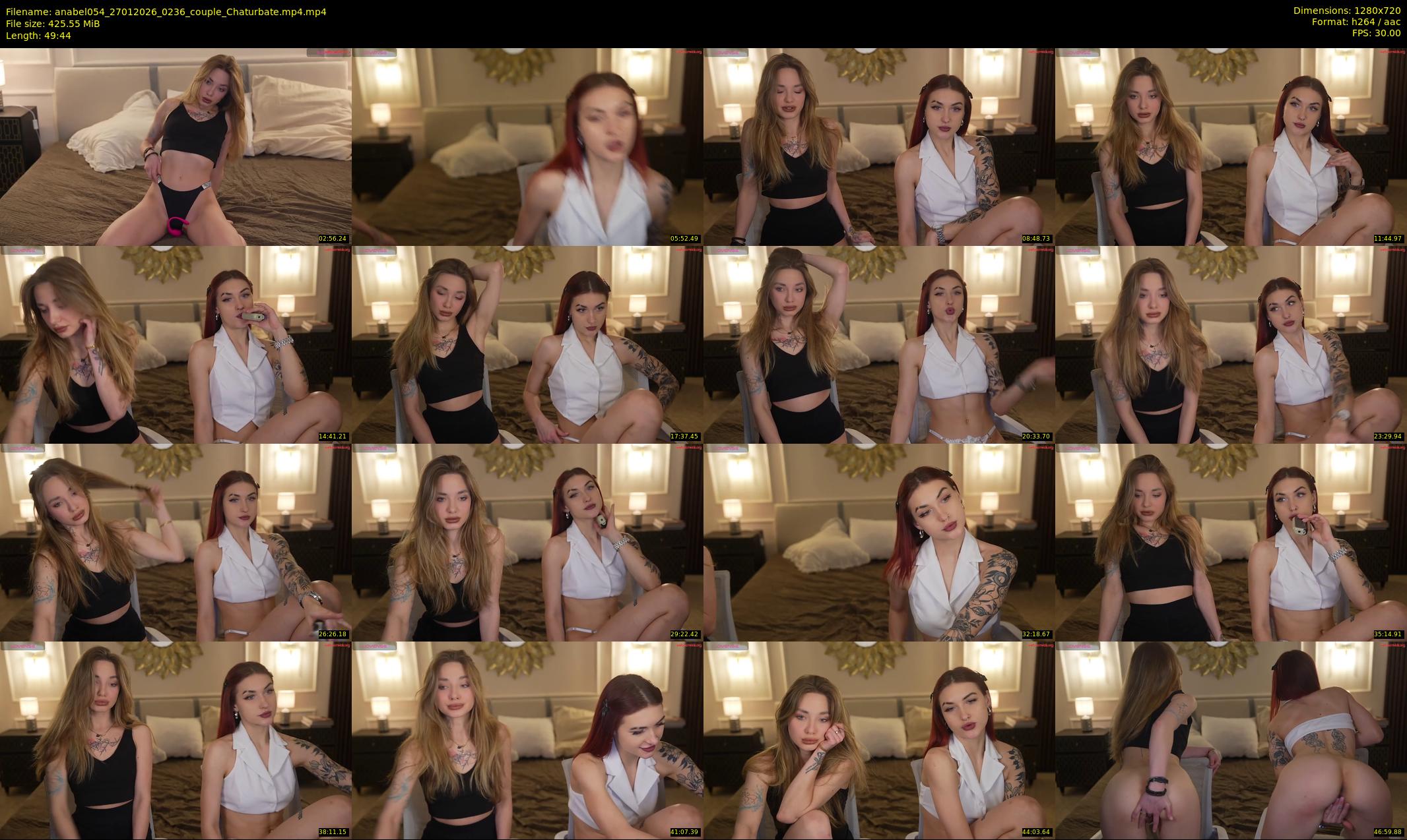 anabel054 — 50 minute Chaturbate female cam show recording, 720p, Jan 27, 2026