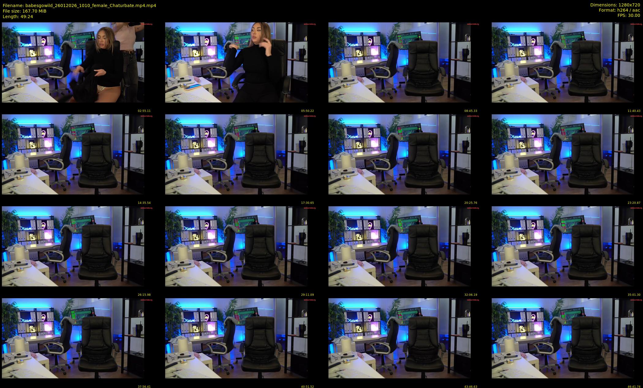 babesgowild — 50 minute Chaturbate couple cam show recording, 720p, Jan 26, 2026