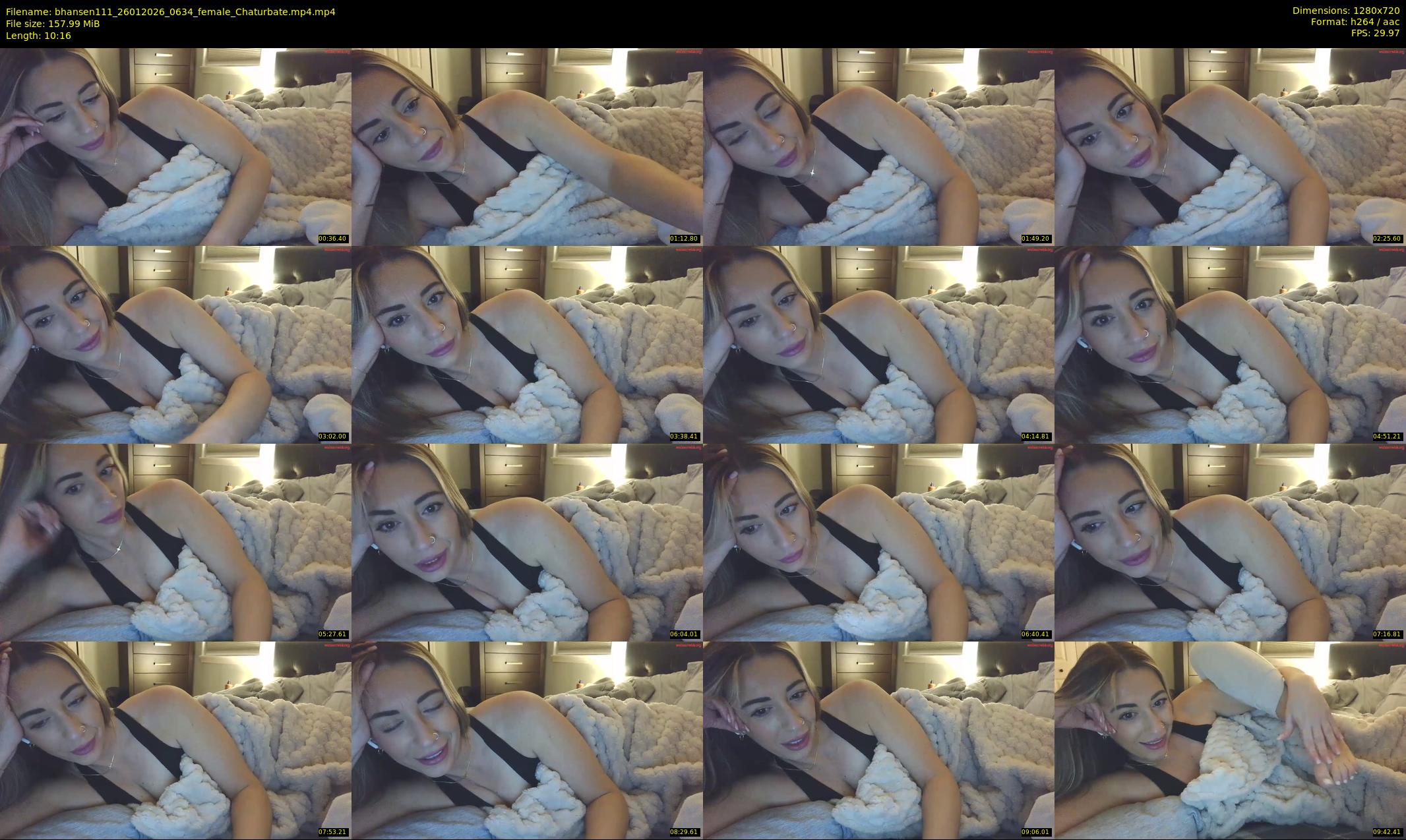 bhansen111 — 11 minute Chaturbate female cam show recording, 720p, Jan 26, 2026