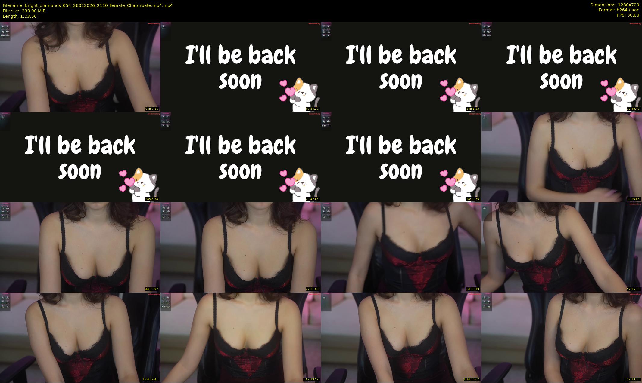 bright_diamonds_054 — 84 minute Chaturbate couple cam show recording, 720p, Jan 26, 2026