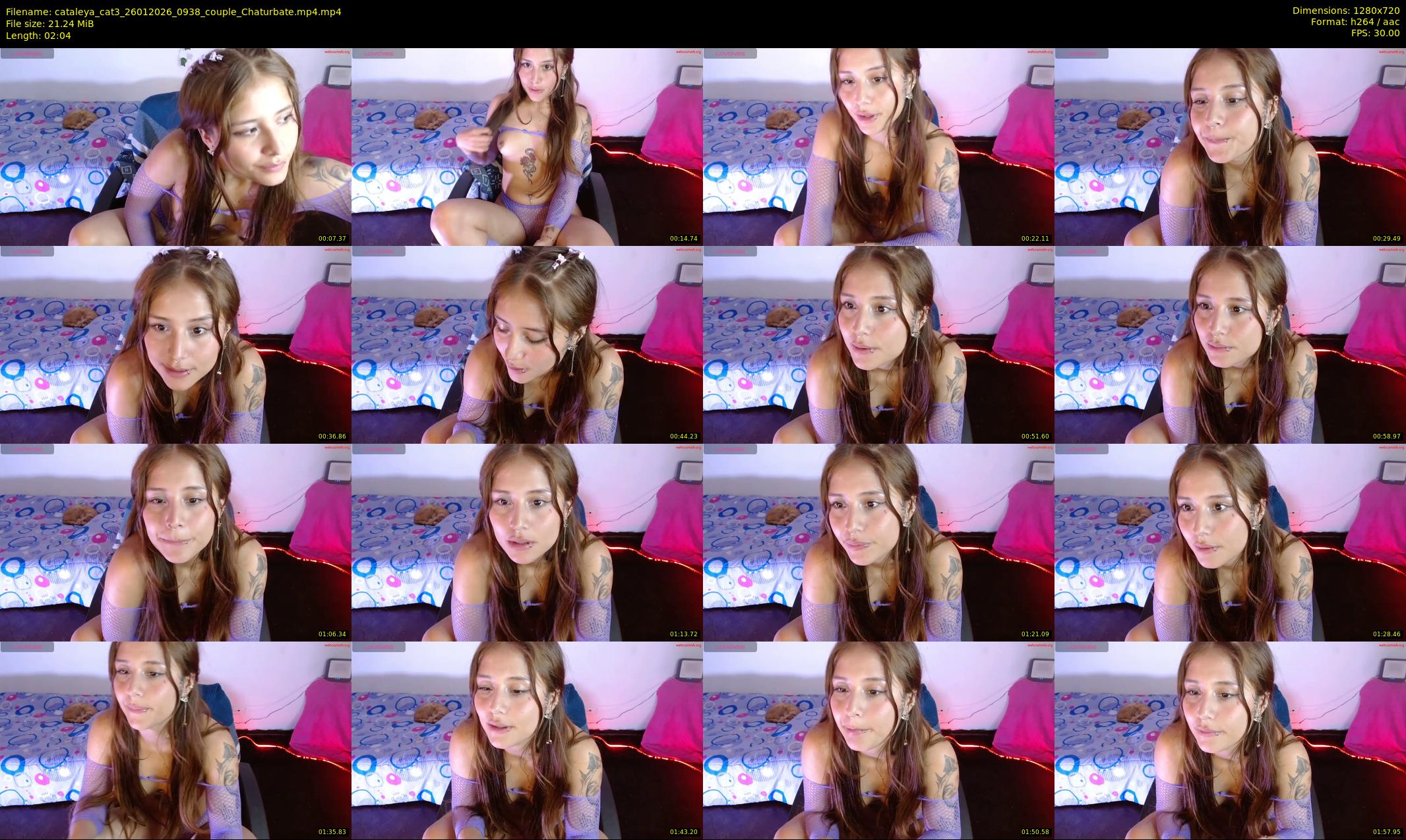 cataleya_cat3 — 3 minute Chaturbate couple cam show recording, 720p, Jan 26, 2026