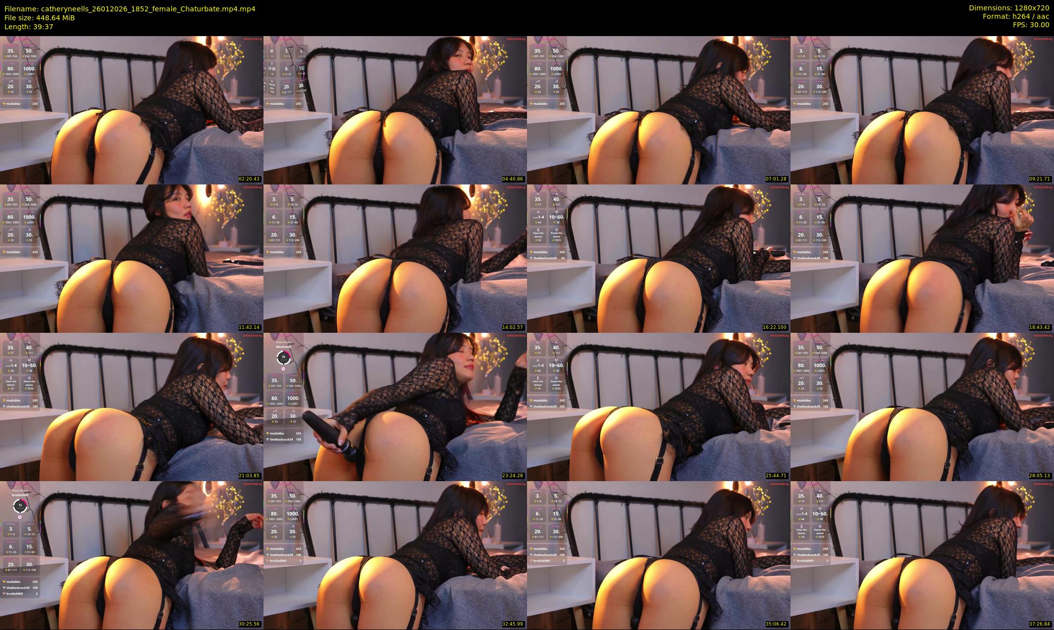 catheryneells — 40 minute Chaturbate female cam show recording, 720p, Jan 26, 2026