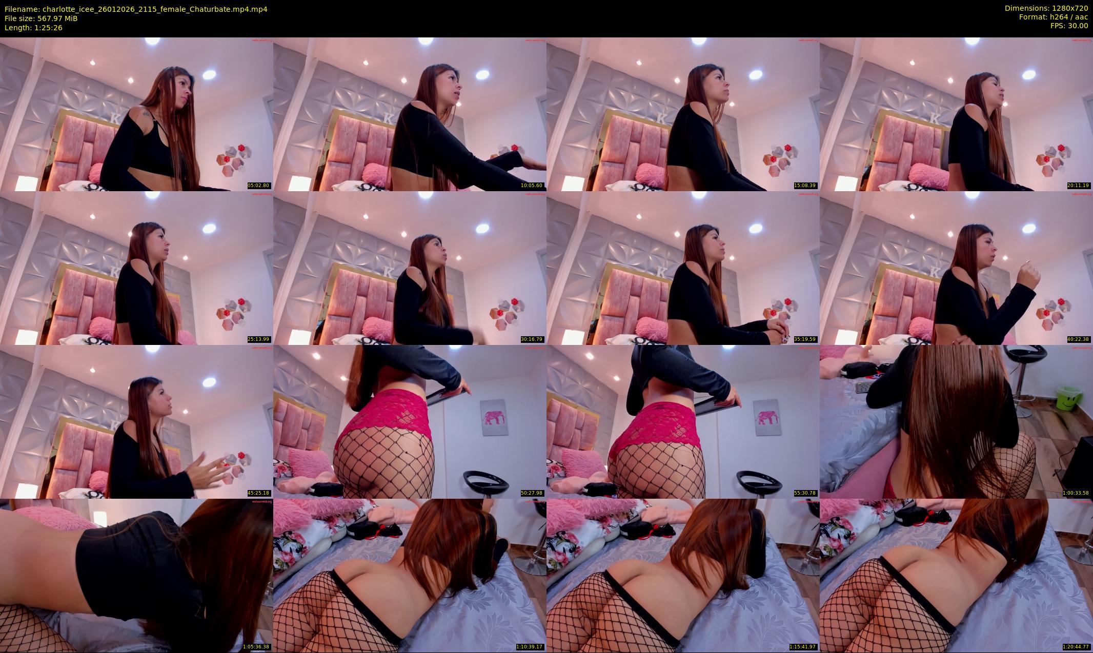 charlotte_icee — 86 minute Chaturbate female cam show recording, 720p, Jan 26, 2026