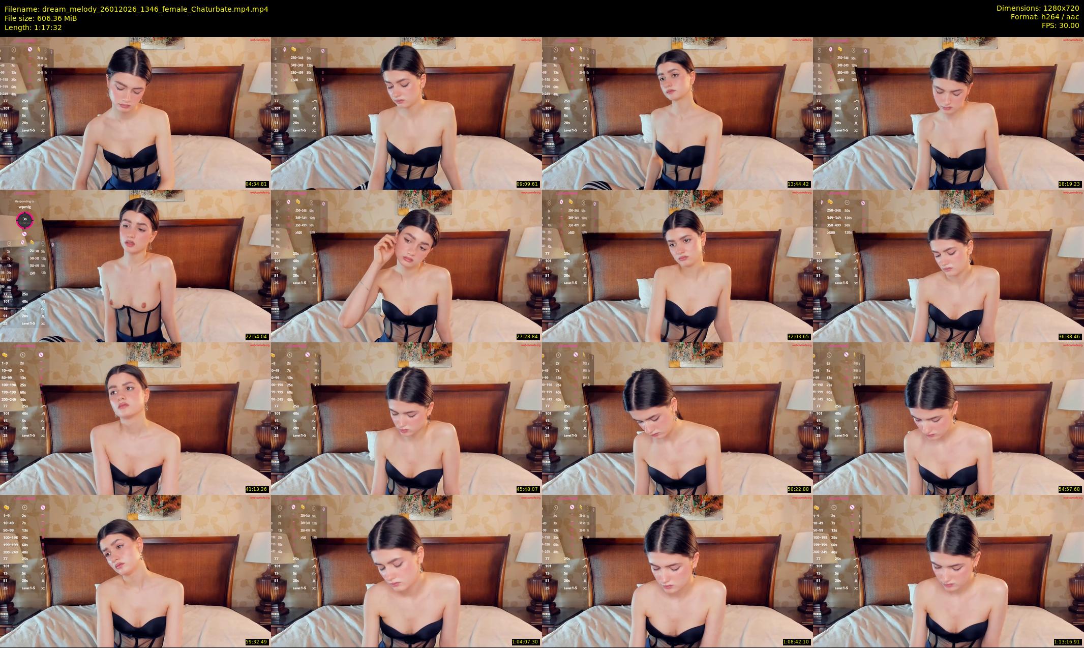dream_melody — 78 minute Chaturbate female cam show recording, 720p, Jan 26, 2026