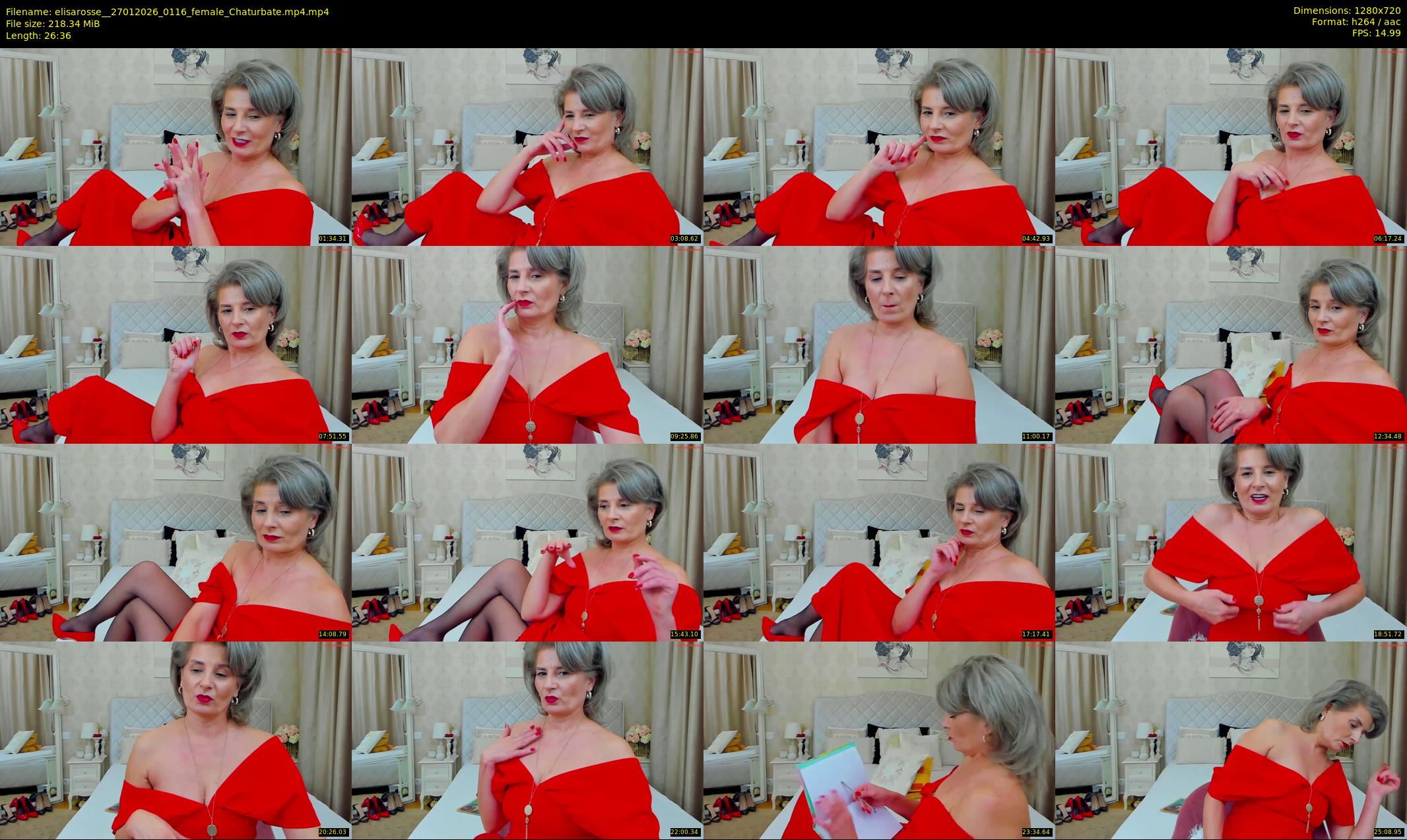 elisarosse_ — 27 minute Chaturbate female cam show recording, 720p, Jan 27, 2026