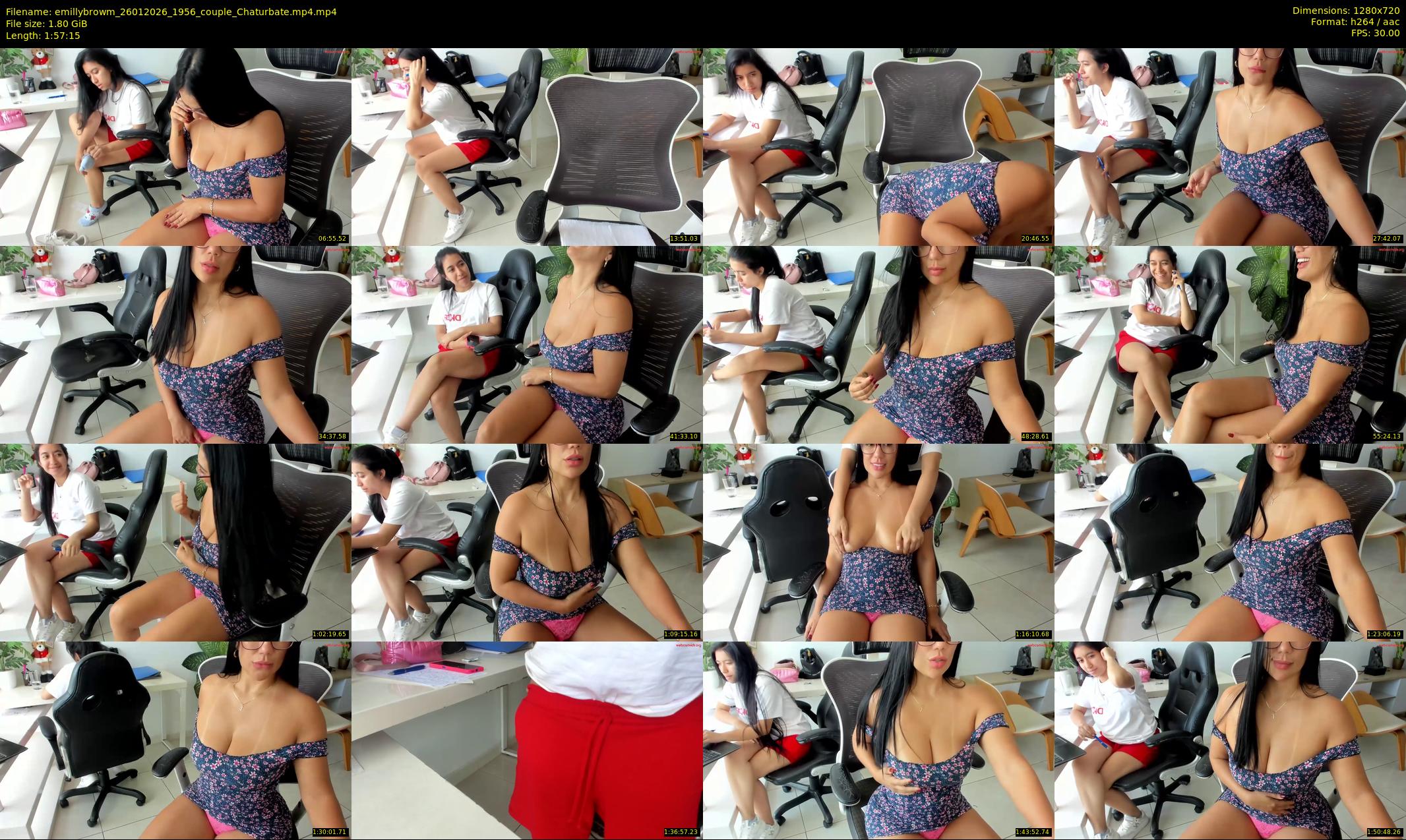 emillybrowm — 118 minute Chaturbate couple cam show recording, 720p, Jan 26, 2026