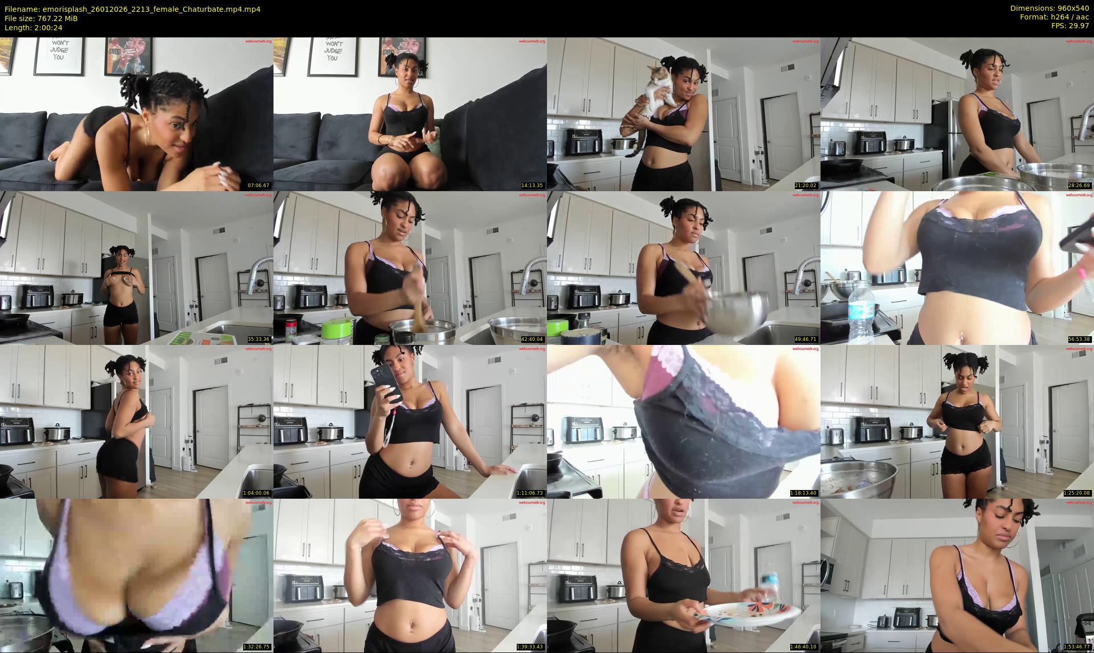 emorisplash — 121 minute Chaturbate female cam show recording, 480p, Jan 26, 2026