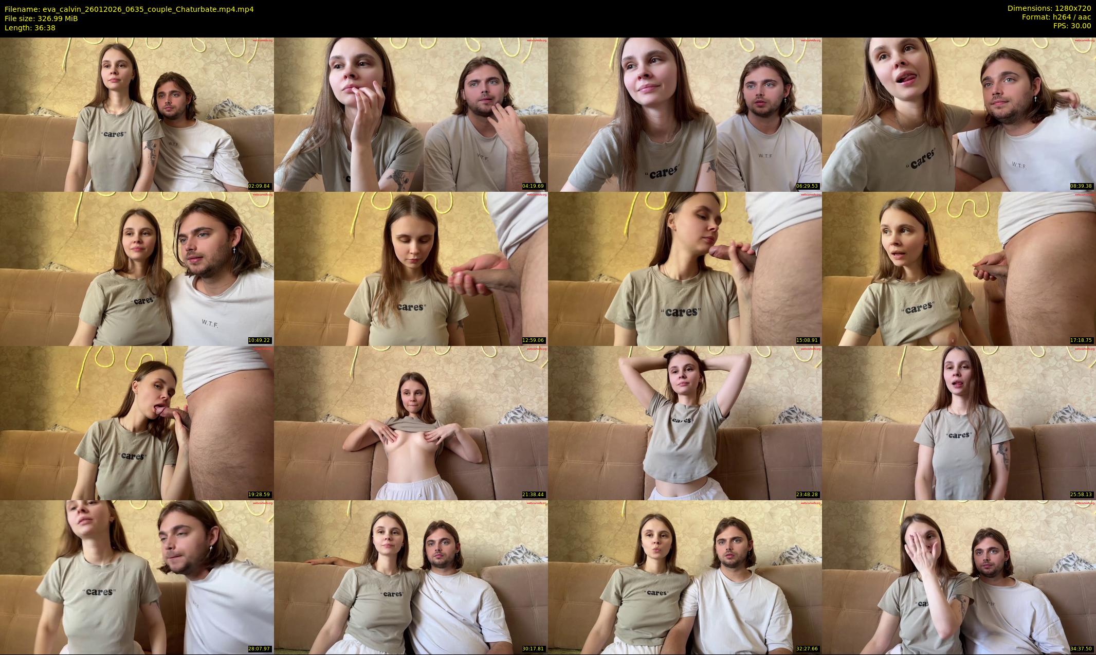 eva_calvin — 37 minute Chaturbate couple cam show recording, 720p, Jan 26, 2026