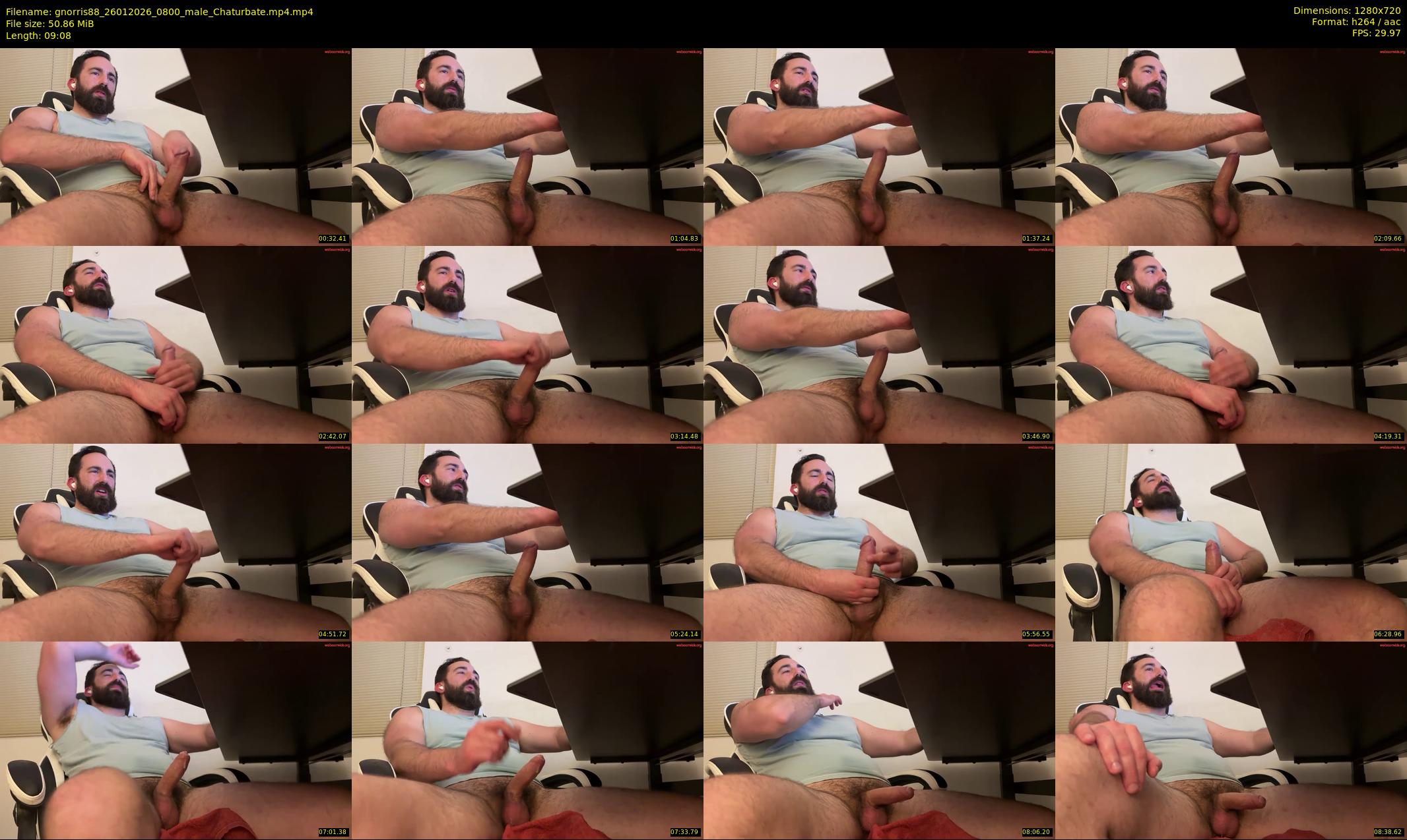 gnorris88 — 10 minute Chaturbate male cam show recording, 720p, Jan 26, 2026