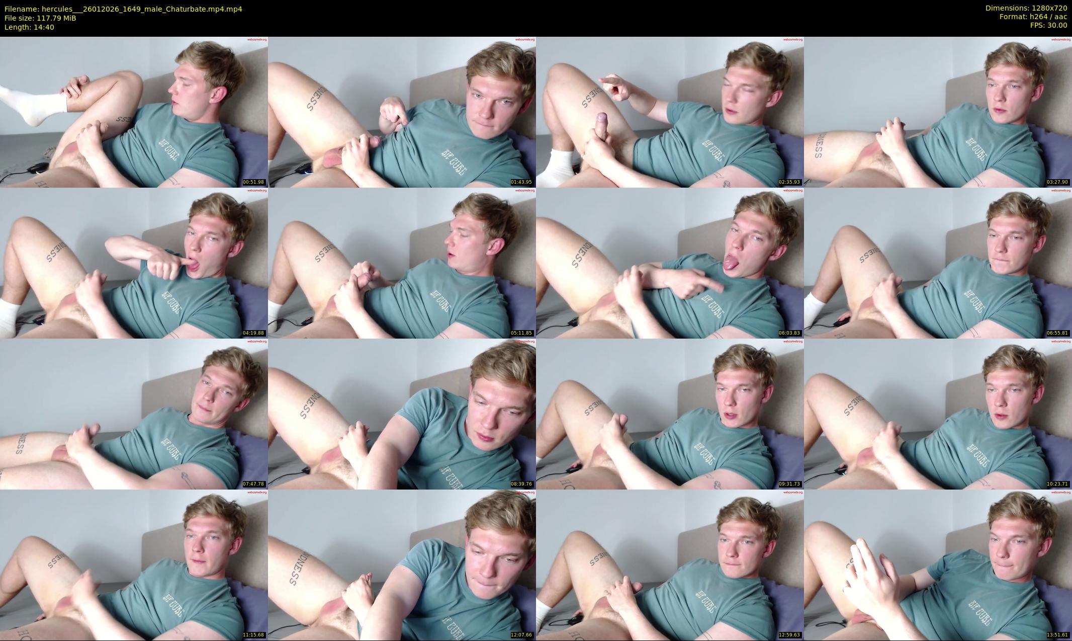 hercules__ — 15 minute Chaturbate male cam show recording, 720p, Jan 26, 2026