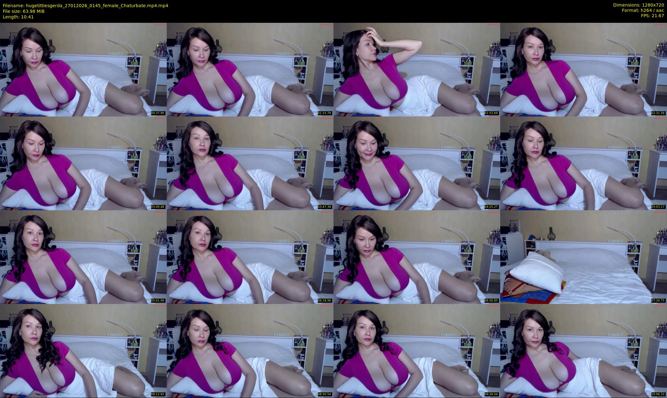 hugetittiesgerda — 11 minute Chaturbate female cam show recording, 720p, Jan 27, 2026