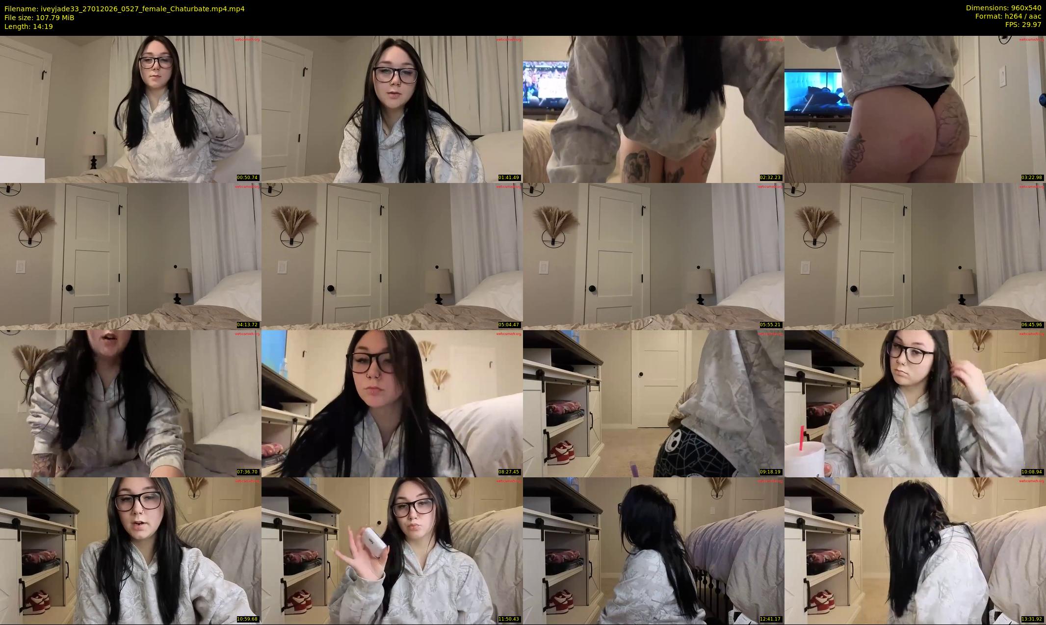 iveyjade33 — 15 minute Chaturbate female cam show recording, 480p, Jan 27, 2026