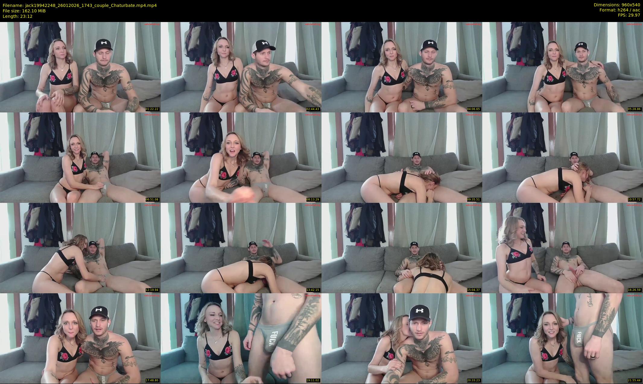 jack19942248 — 24 minute Chaturbate couple cam show recording, 480p, Jan 26, 2026