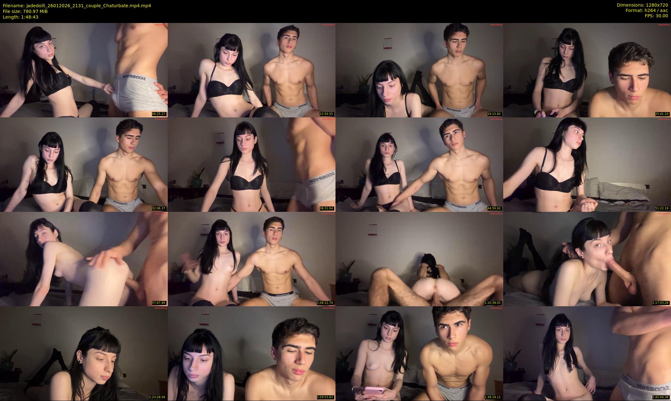 jadedolli — 109 minute Chaturbate couple cam show recording, 720p, Jan 26, 2026