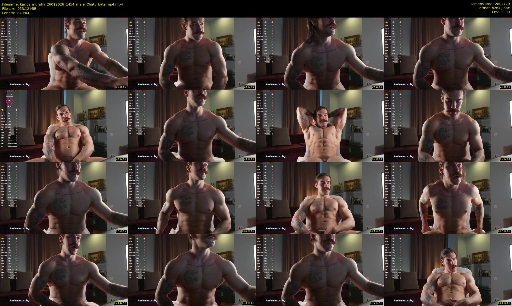 karlos_murphy — 110 minute Chaturbate male cam show recording, 720p, Jan 26, 2026