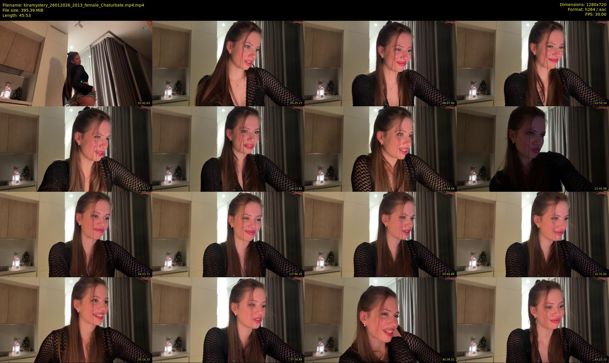 kiramystery — 46 minute Chaturbate female cam show recording, 720p, Jan 26, 2026
