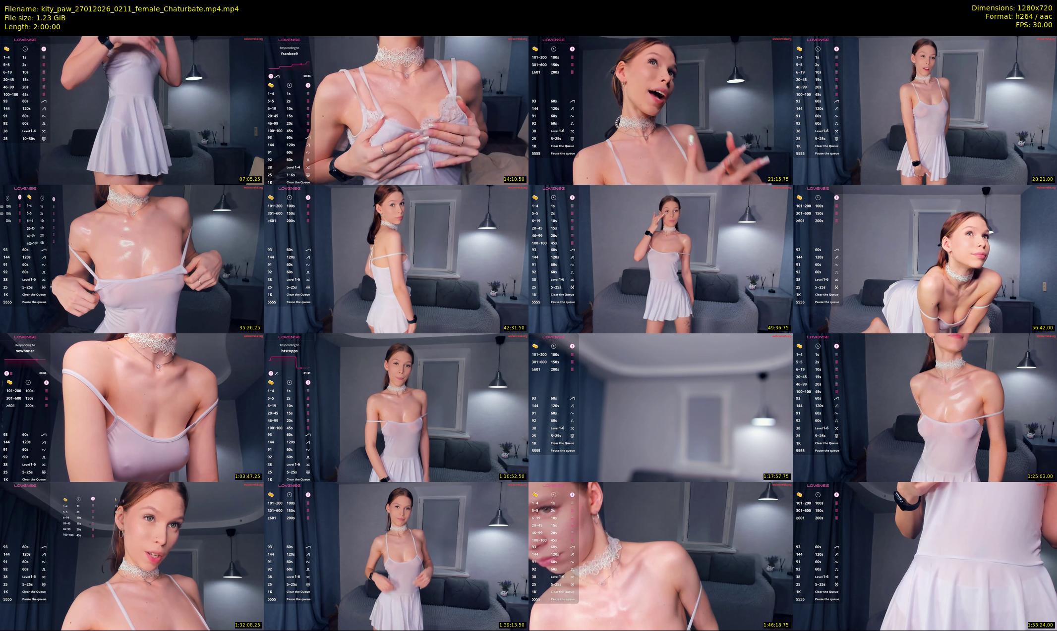 kity_paw — 120 minute Chaturbate female cam show recording, 720p, Jan 27, 2026
