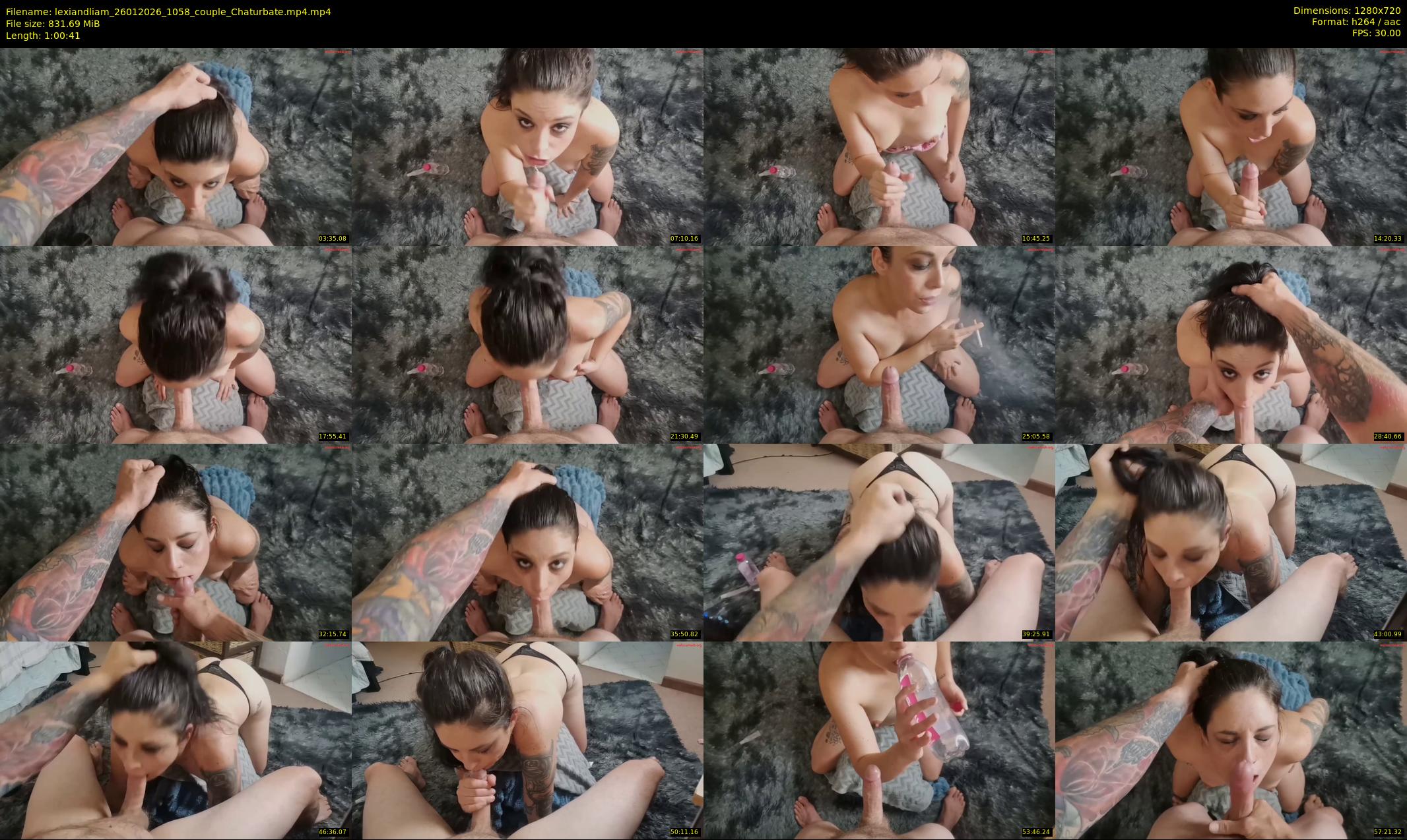 lexiandliam — 61 minute Chaturbate couple cam show recording, 720p, Jan 26, 2026