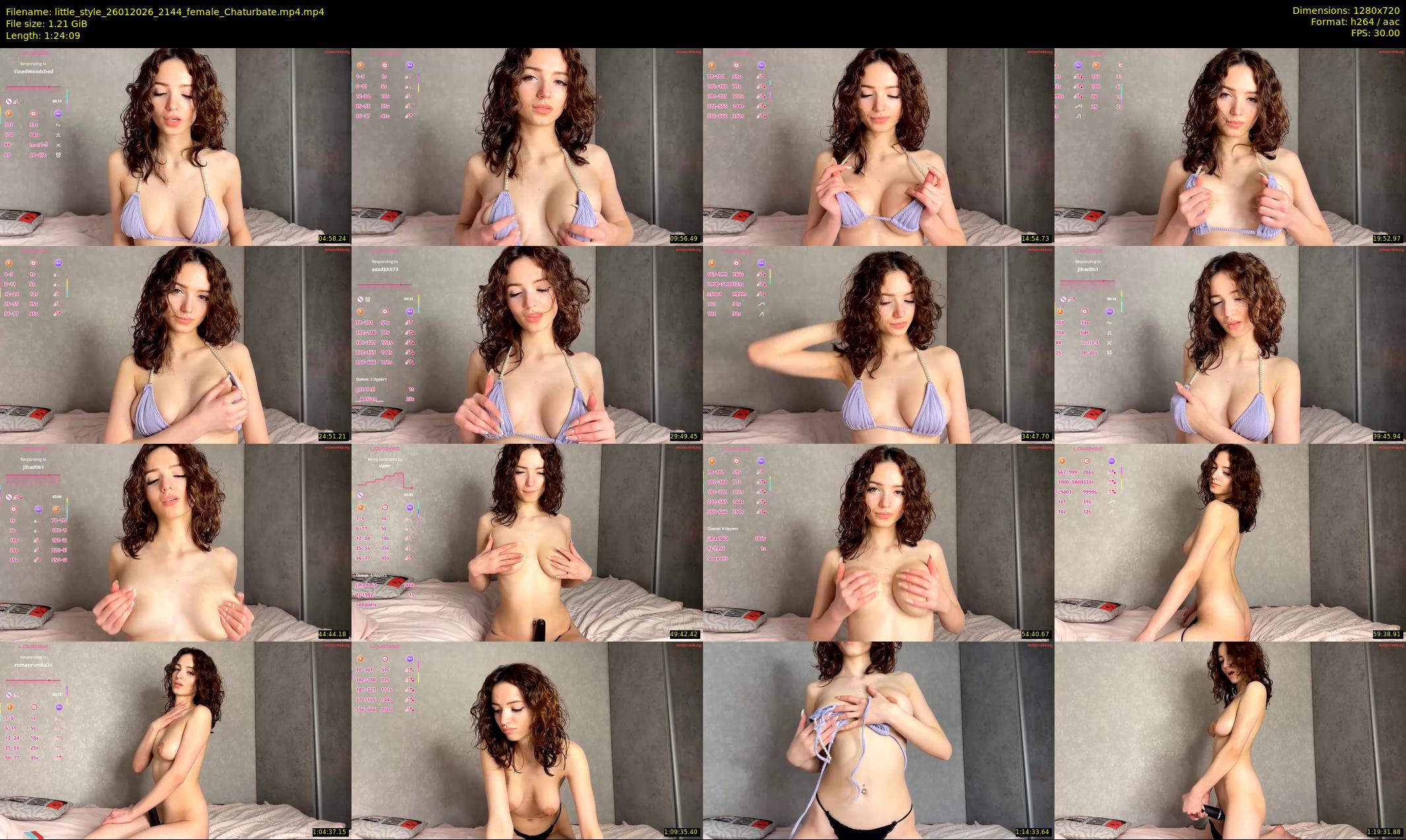 little_style — 85 minute Chaturbate female cam show recording, 720p, Jan 26, 2026