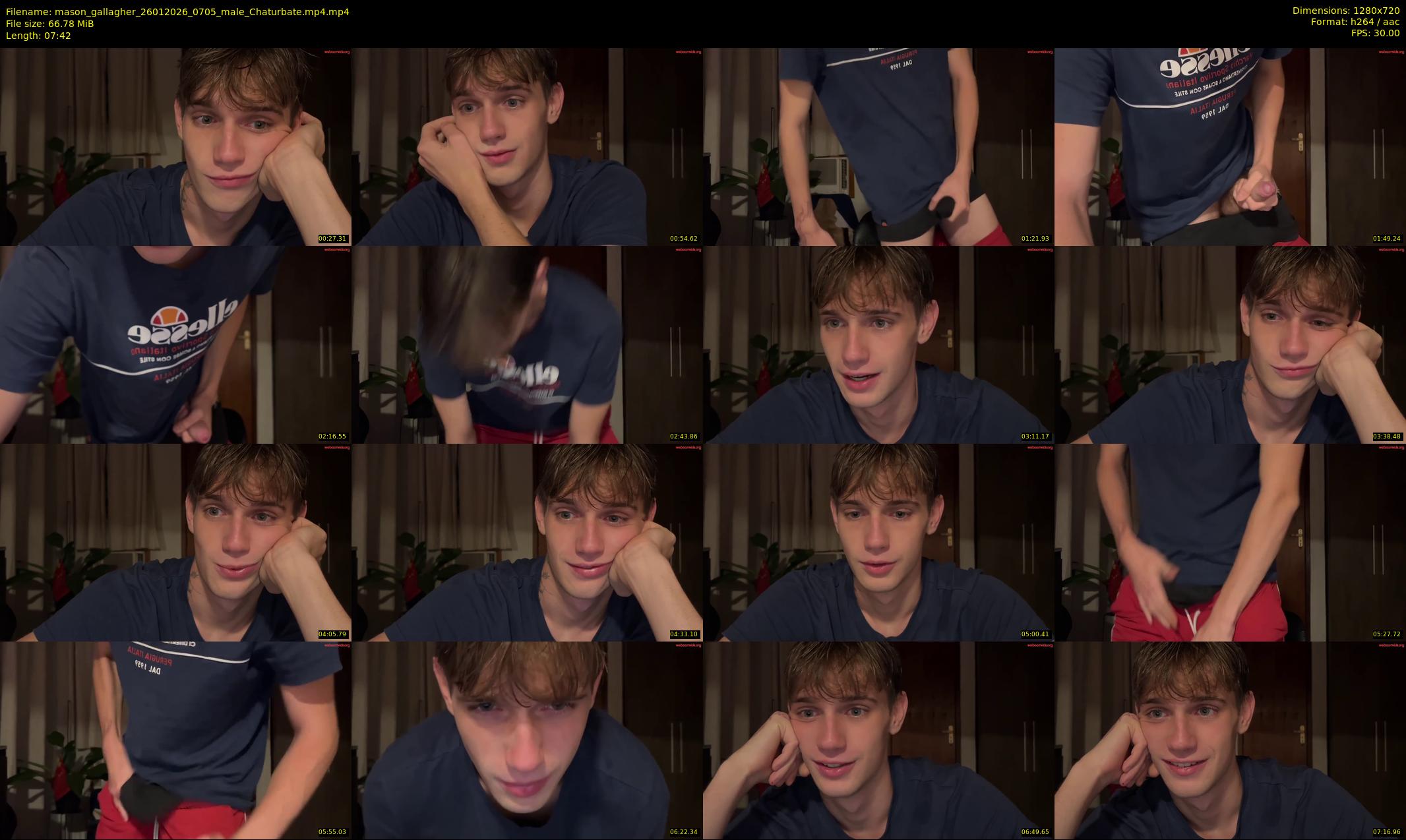 mason_gallagher — 8 minute Chaturbate male cam show recording, 720p, Jan 26, 2026