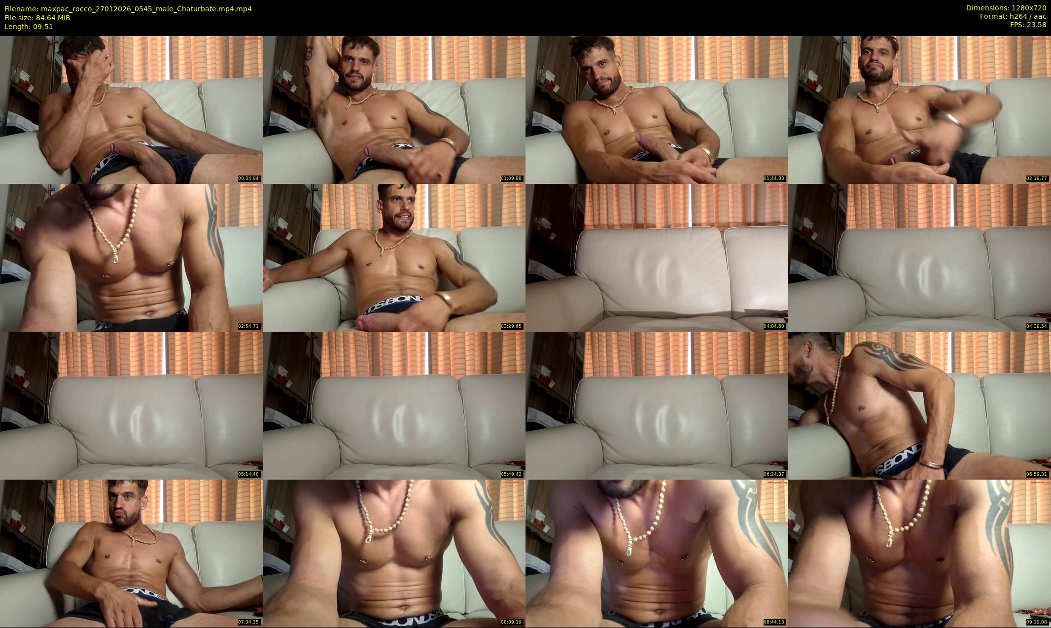 maxpac_rocco — 10 minute Chaturbate male cam show recording, 720p, Jan 27, 2026