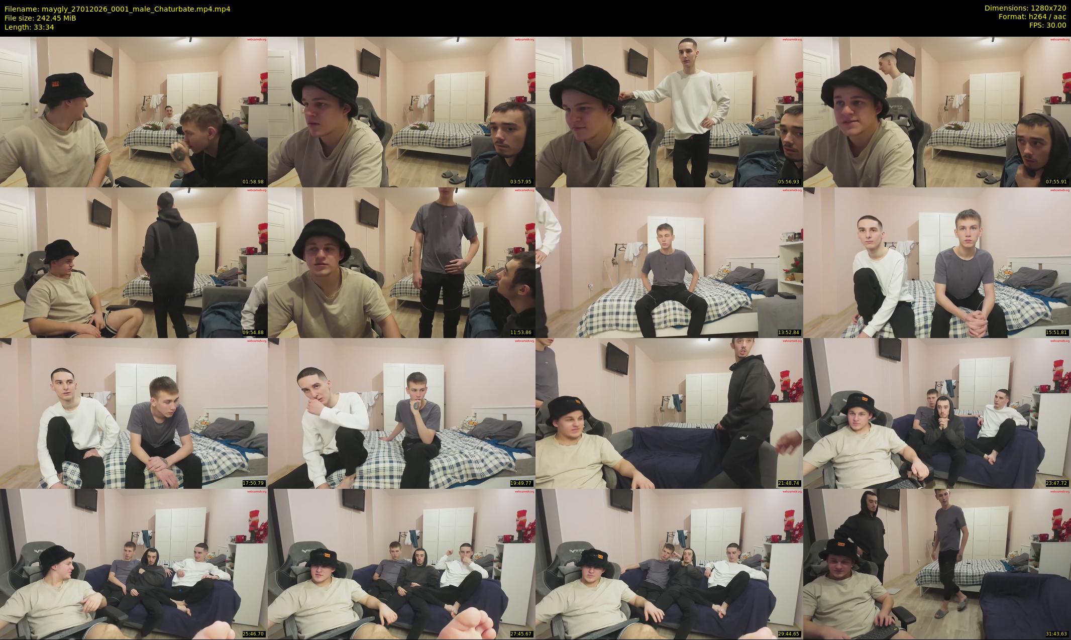 maygly — 34 minute Chaturbate male cam show recording, 720p, Jan 27, 2026