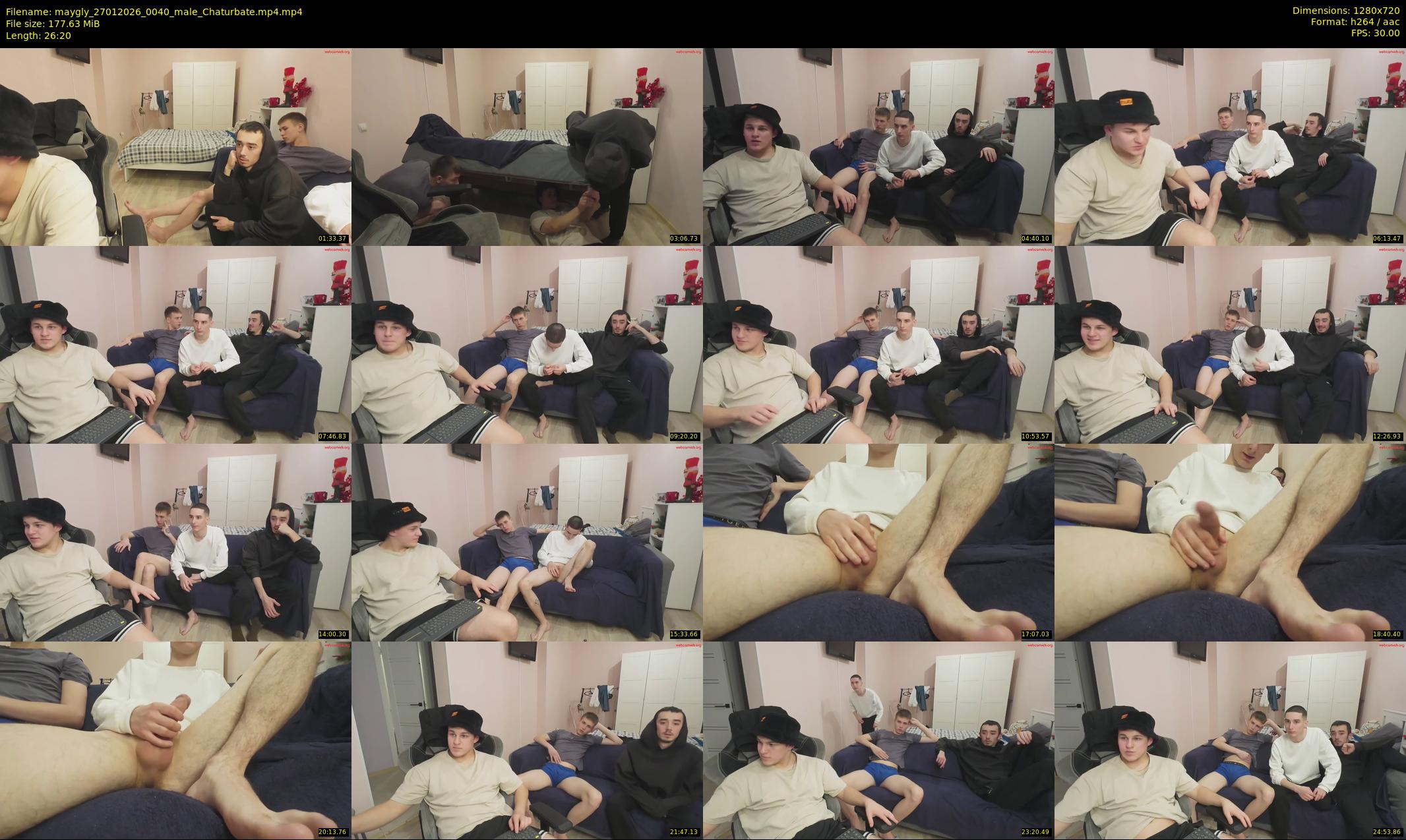 maygly — 27 minute Chaturbate male cam show recording, 720p, Jan 27, 2026