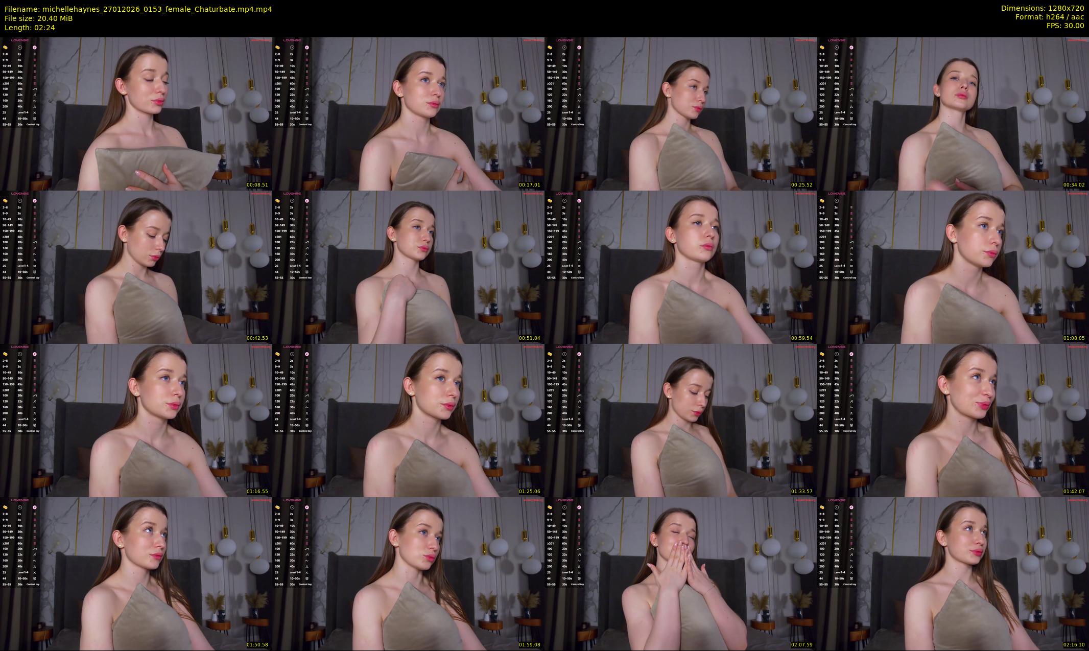 michellehaynes — 3 minute Chaturbate female cam show recording, 720p, Jan 27, 2026