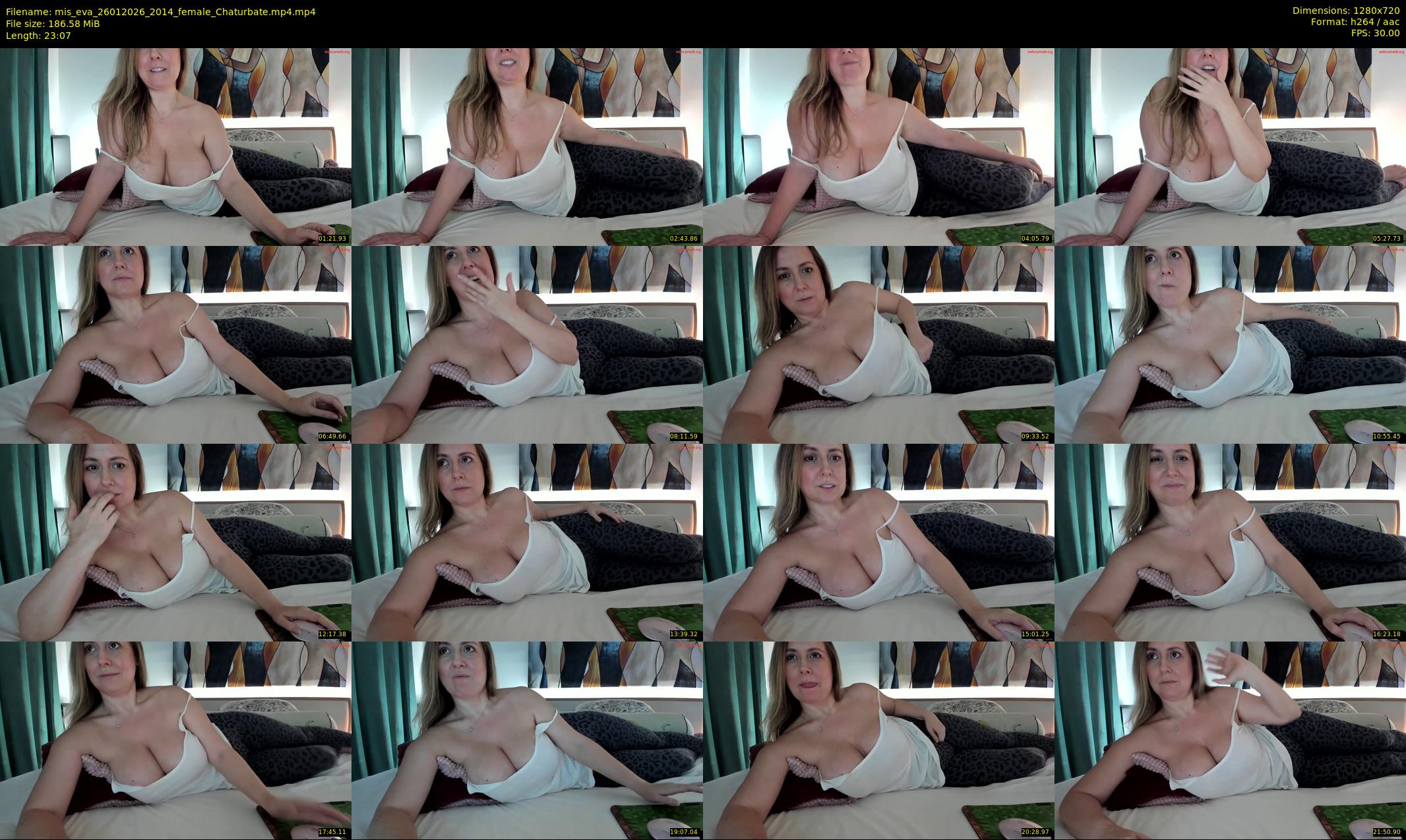mis_eva — 24 minute Chaturbate female cam show recording, 720p, Jan 26, 2026