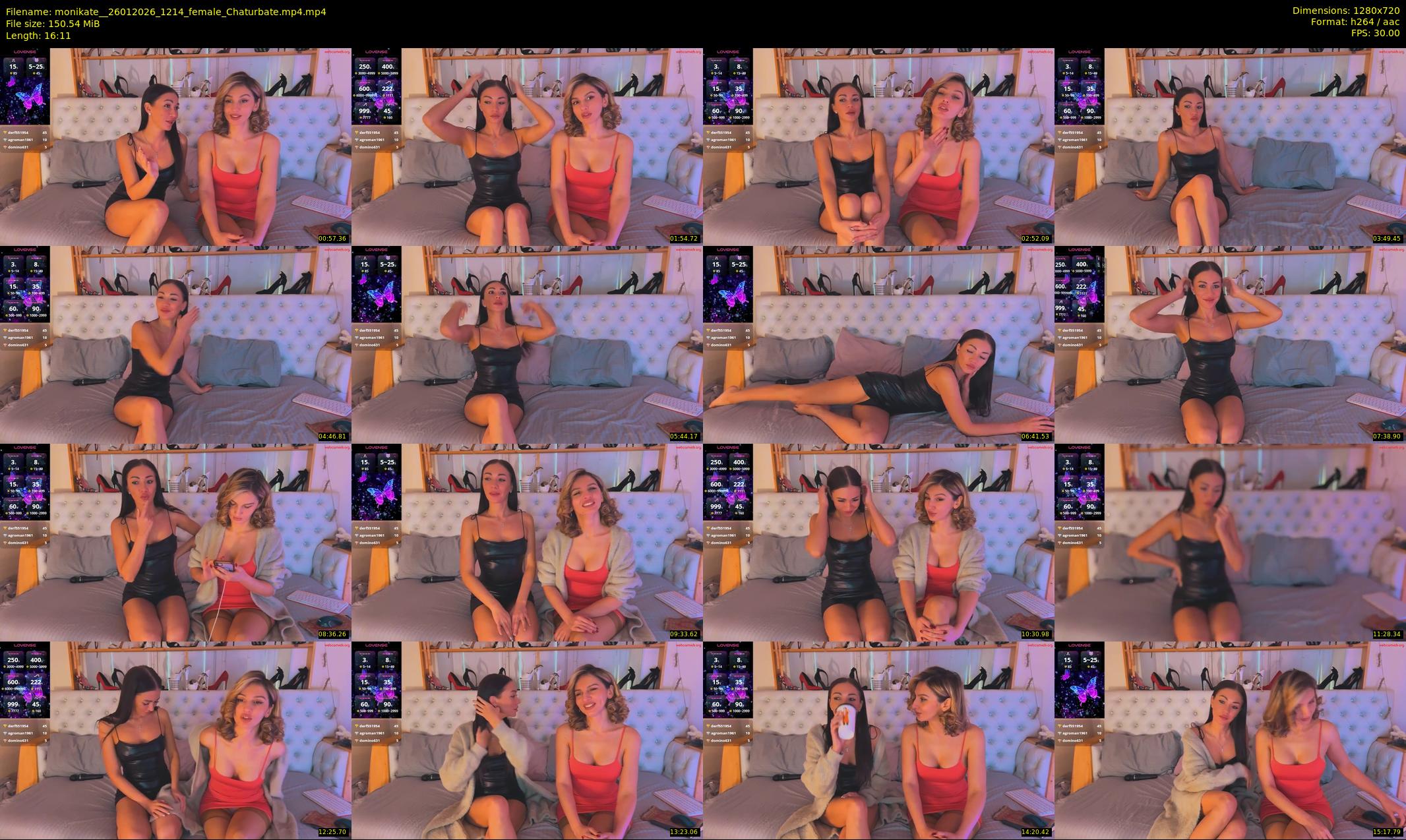 monikate_ — 17 minute Chaturbate couple cam show recording, 720p, Jan 26, 2026