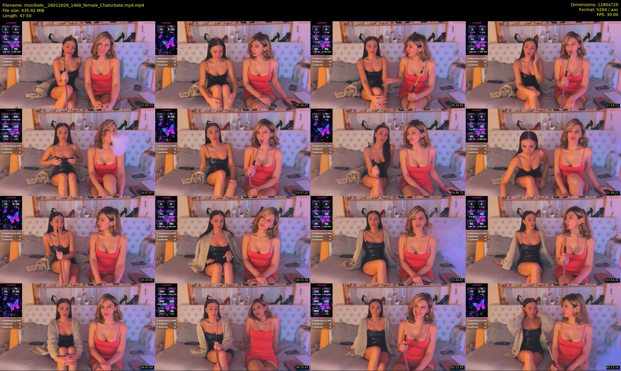 monikate_ — 48 minute Chaturbate couple cam show recording, 720p, Jan 26, 2026